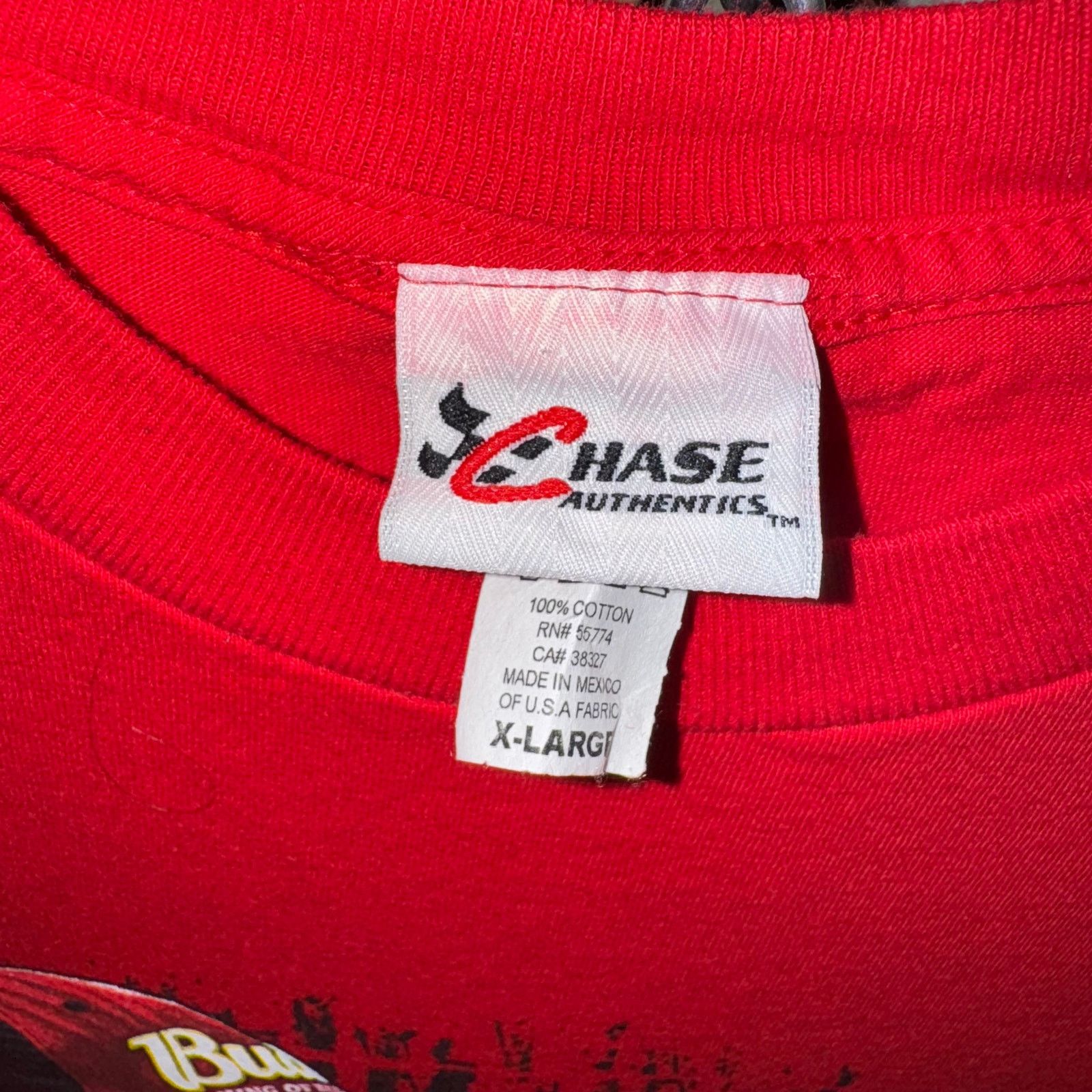 Chase Authentics Vintage Y2K Dale Earnhardt tour NASCAR racing 2000s t-shirt Size US XL / EU 56 / 4 - 3 Thumbnail