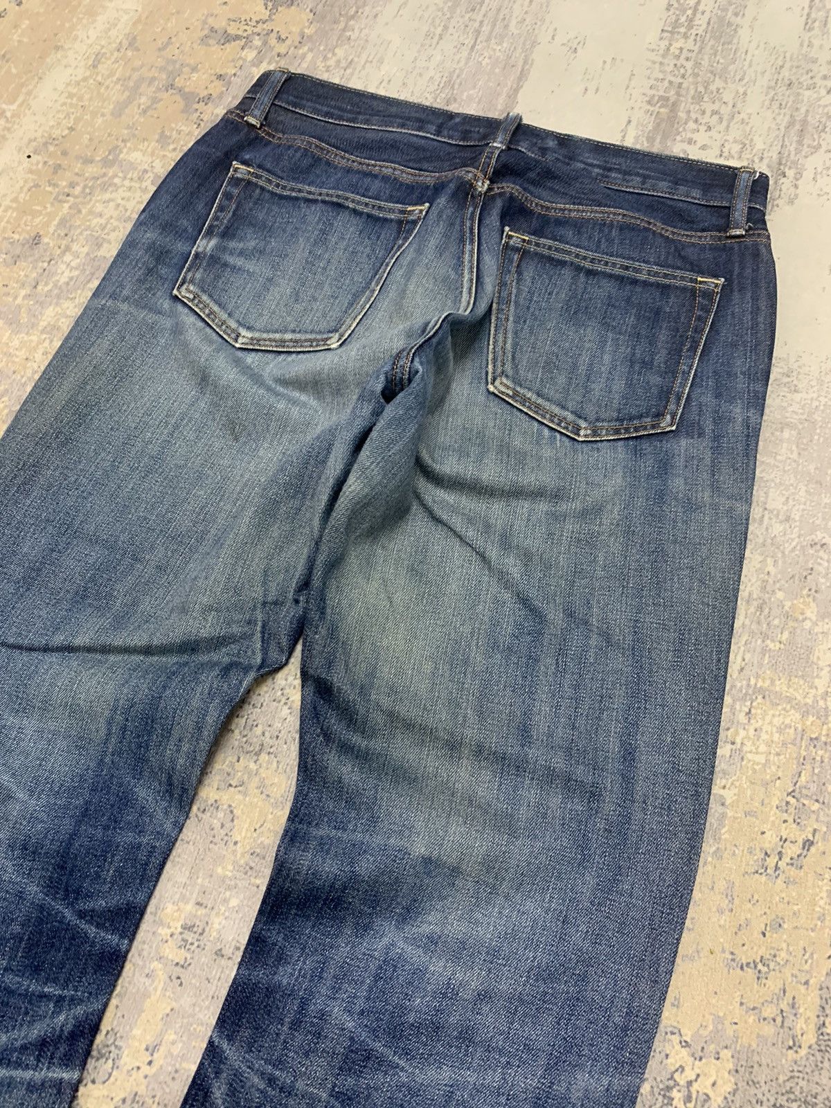 Japanese Brand Vtg Japanese Uniqlo Baggy Faded Jeans W34x27 Size US 34 / EU 50 - 10 Thumbnail