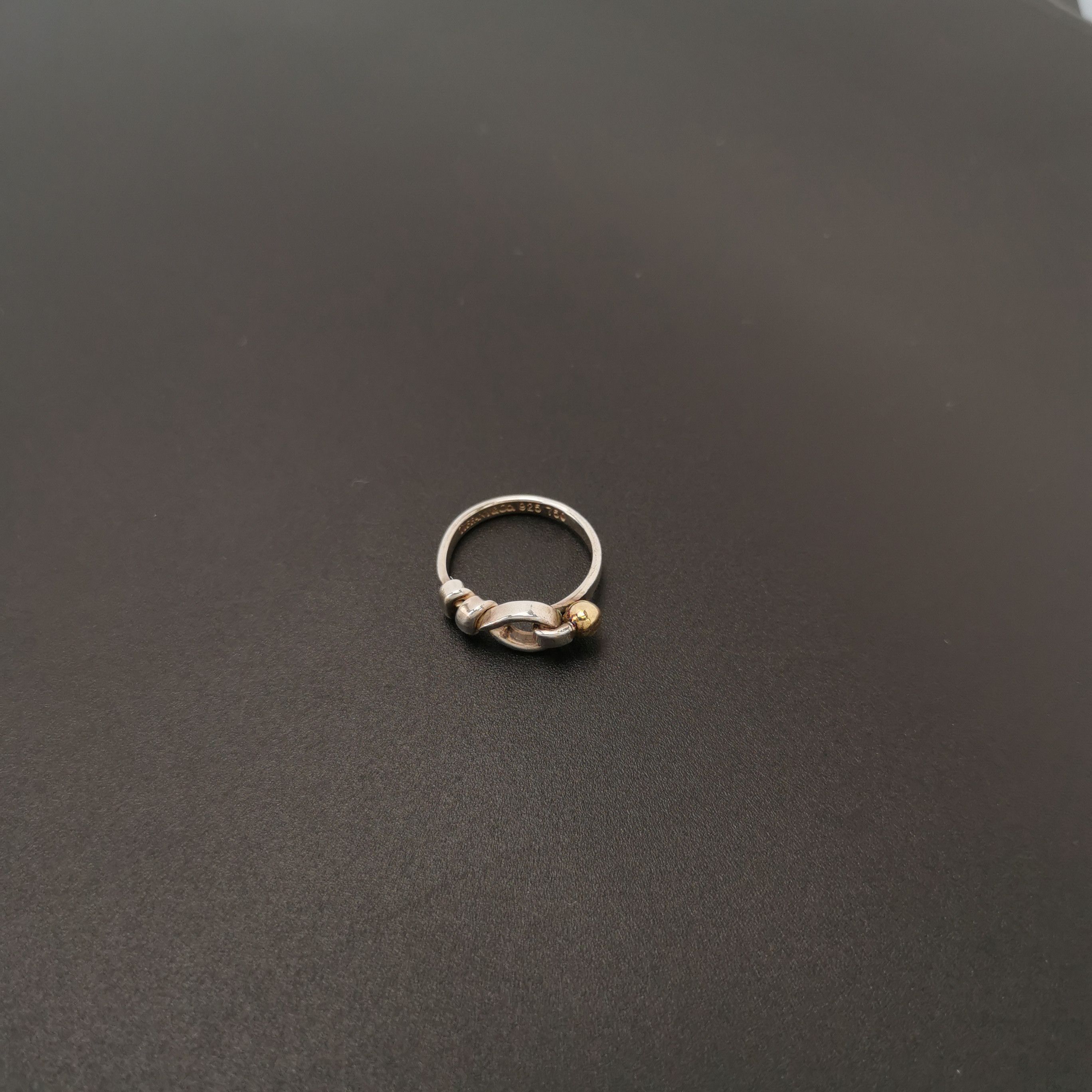 Tiffany & Co. Tiffany & Co. S925 Gold Ring Size 8 -z2505 Size ONE SIZE - 7 Thumbnail