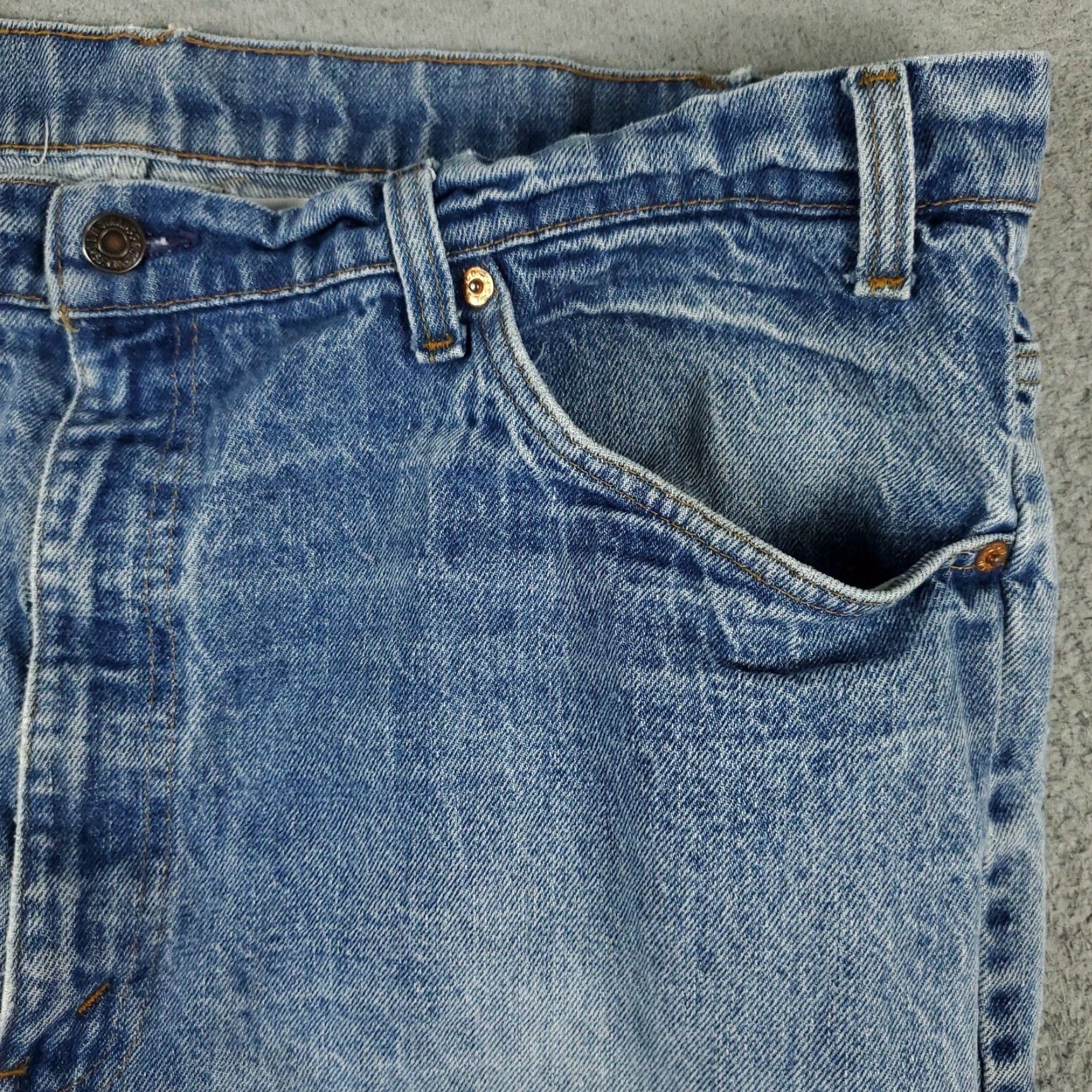 Levi's Levis 569 Shorts Mens Size 42 Blue Denim Chino Waist 42 Regular Fit Cotton Blend Size US 40 / EU 56 - 3 Thumbnail