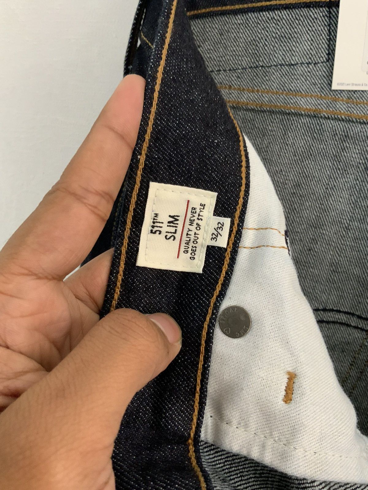 Japanese Brand New Levi’s Japan Made Selvedge Denim Jeans Size US 32 / EU 48 - 21 Thumbnail