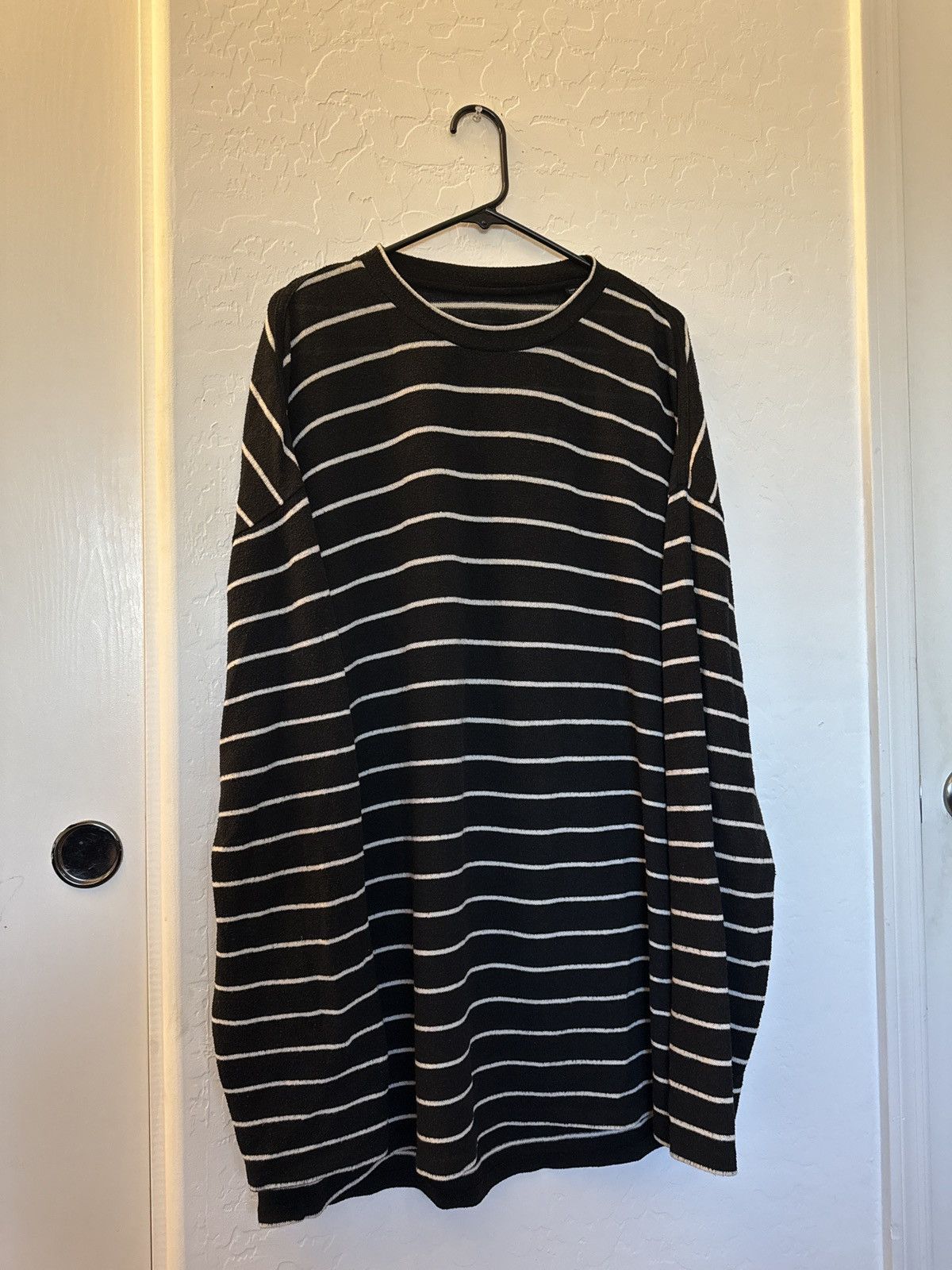 Allsaints Oversized Striped Long Sleeve Shirt Size US M / EU 48-50 / 2 - 1 Thumbnail