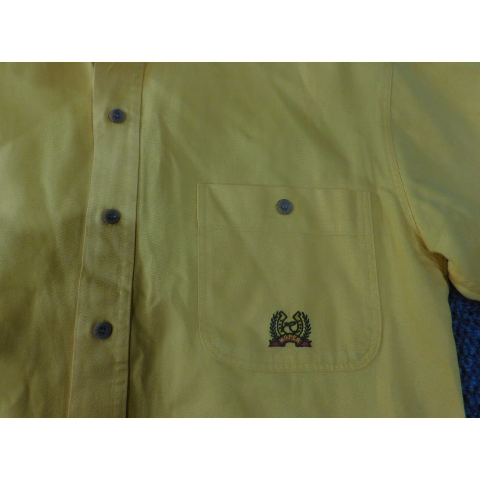 Roper Roper Shirt Mens S Small Yellow Embroidered Western Button Up Cowboy Rodeo Shirt Size US S / EU 44-46 / 1 - 5 Thumbnail