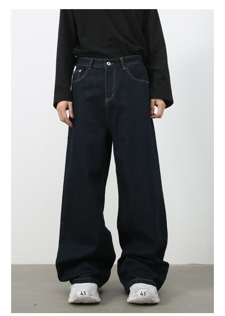 Jean Men's American loose straight wide-leg casual jeans Size US 32 / EU 48 - 1 Thumbnail