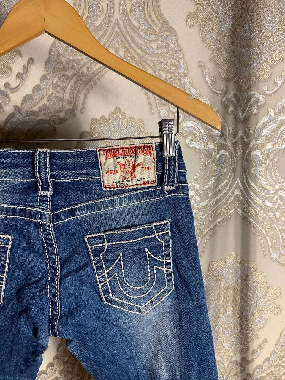 True Religion Vintage True Religion Denim Jeans Skinny Retro Y2K 90s Size 28" / US 6 / IT 42 - 13 Thumbnail