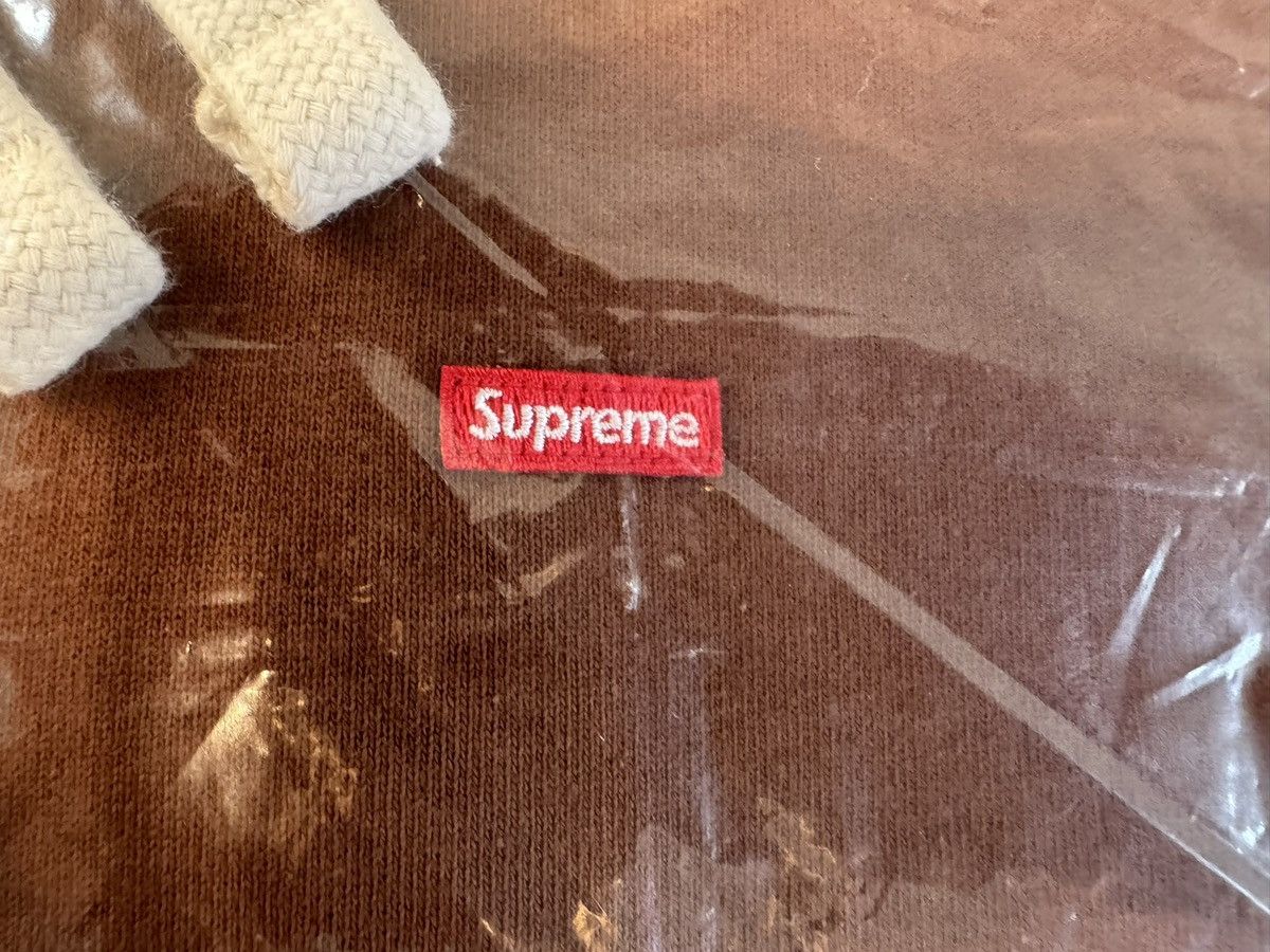 Supreme Supreme Brown Box Label Hoodie sz Med DEADSTOCK Size US M / EU 48-50 / 2 - 8 Thumbnail
