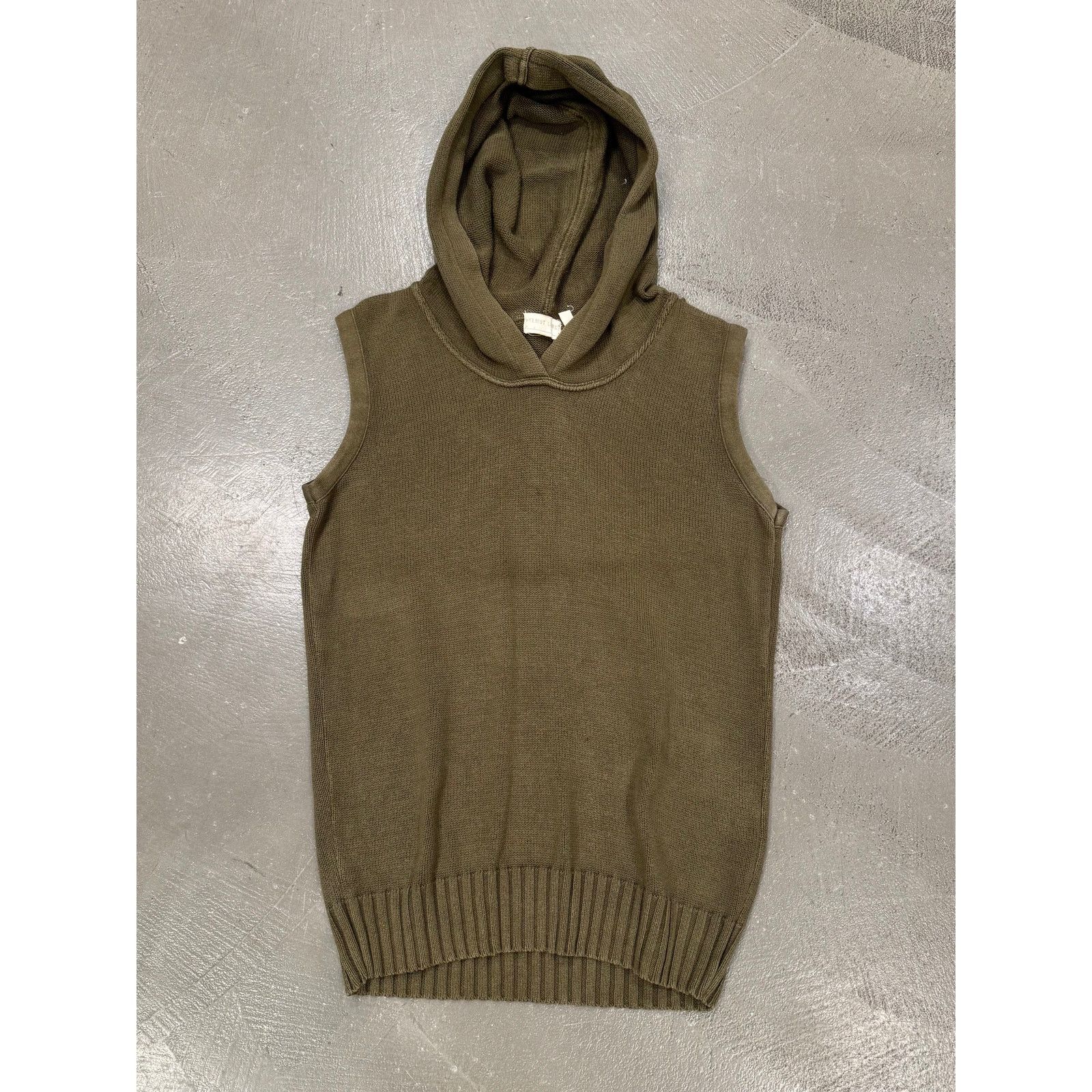Helmut Lang 1990s Helmut Lang wool sleeveless knit vest Size S / US 4 / IT 40 - 1 Thumbnail