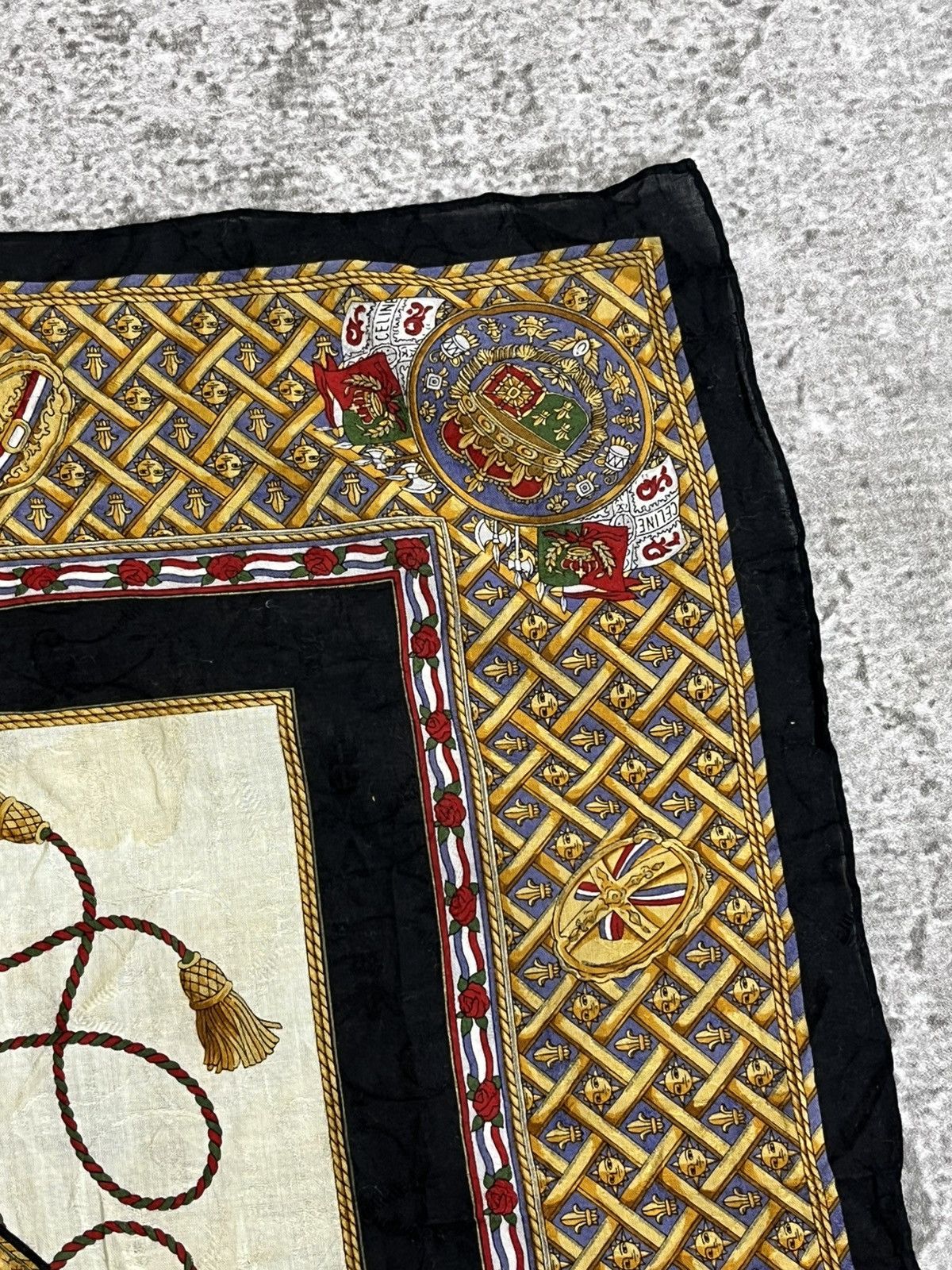 Celine Vintage Celine Handkerchief / Bandana / Neckerchief Size ONE SIZE - 3 Thumbnail