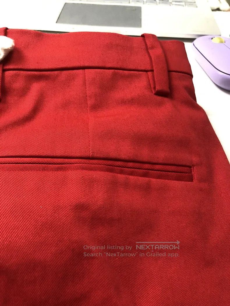 Hermes Hermes Solid Color Cotton Spandex Short Pants Size 42" / US 20 - 7 Thumbnail