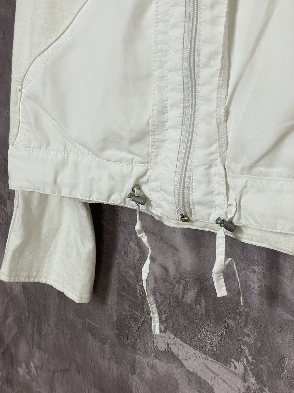 Nike × Nike ACG × Vintage Vintage Y2K Nike ACG hoodie zipper white outdoor Size M / US 6-8 / IT 42-44 - 9 Thumbnail