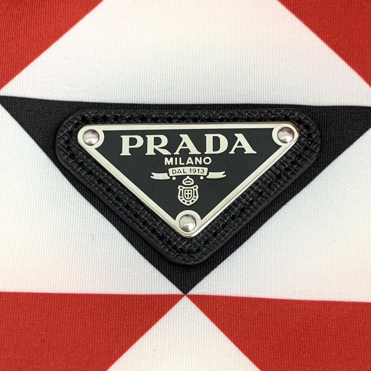 Prada Prada Colorblocked Printed Triangle Jacket Size XS / US 0-2 / IT 36-38 - 5 Thumbnail