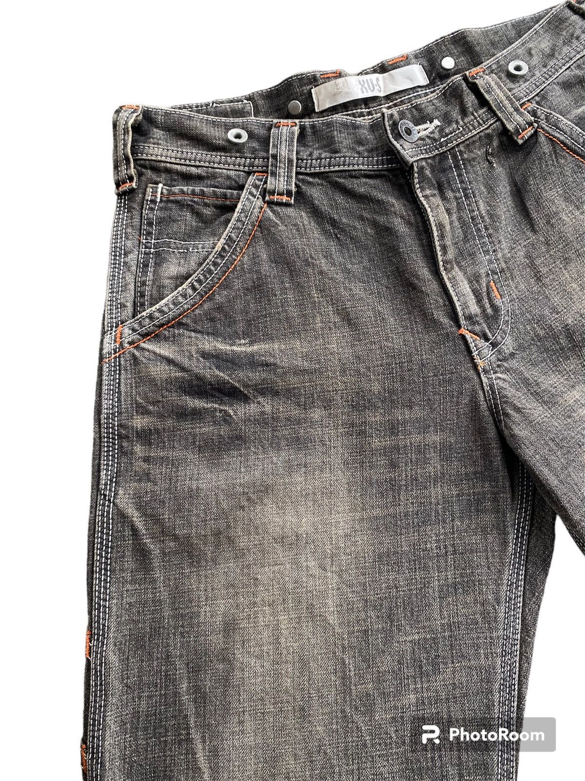 Edwin × Vintage Japan Edwin 405XVS Carpenter Rust Rugged Black Size US 30 / EU 46 - 12 Thumbnail