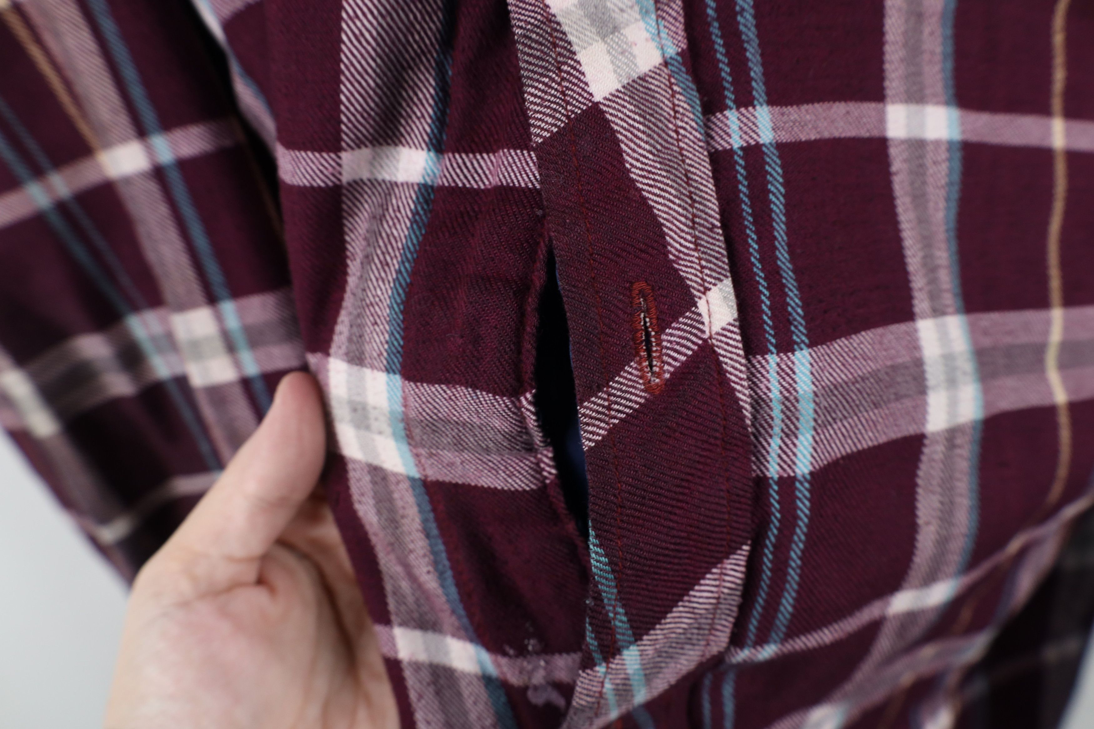Vintage Vintage 90s Streetwear Flannel Shirt Jacket Jac Shirt Size US XXL / EU 58 / 5 - 5 Thumbnail