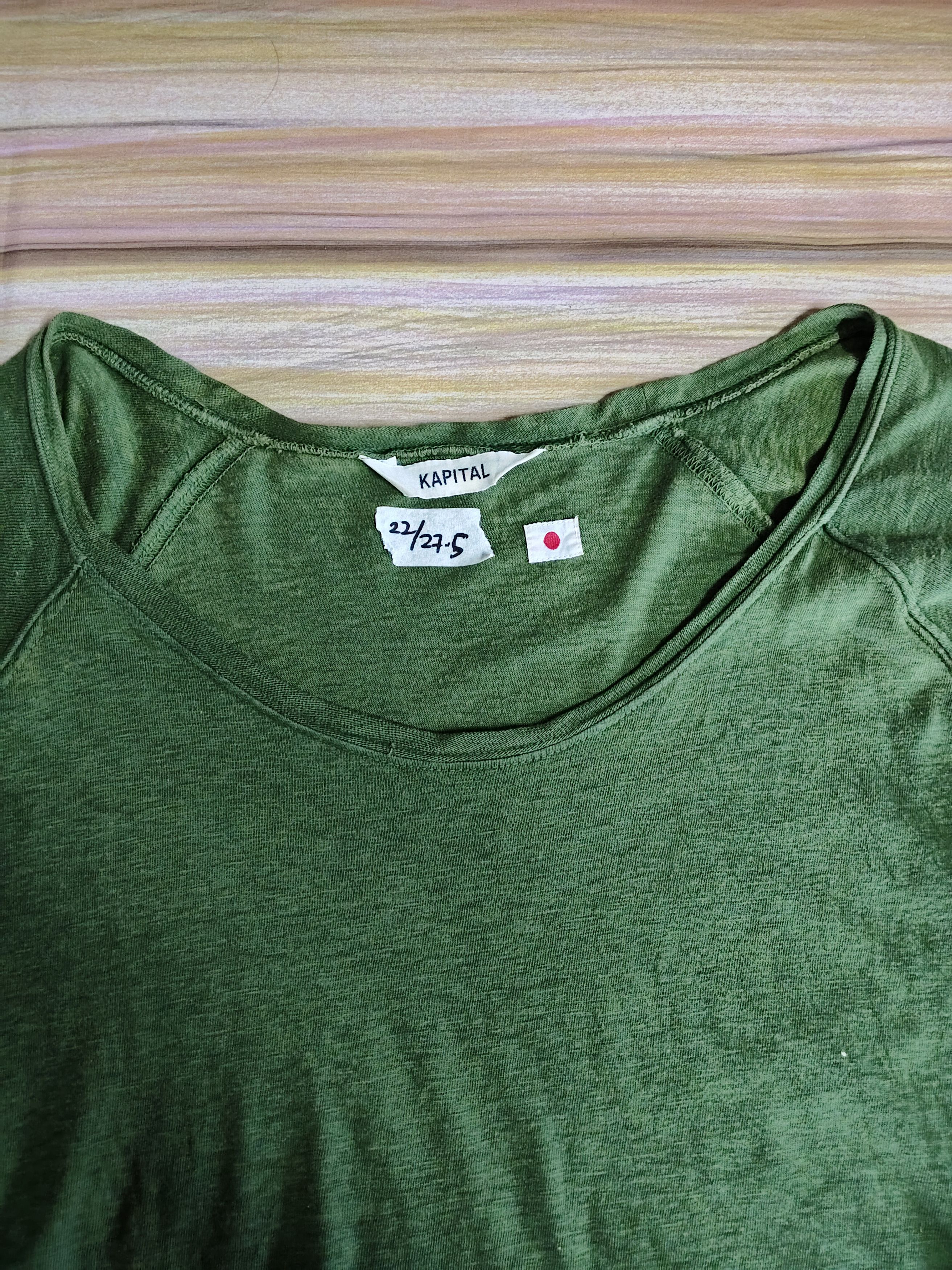 Kapital KAPITAL Plain Long Sleeve Tee Size US L / EU 52-54 / 3 - 2 Thumbnail