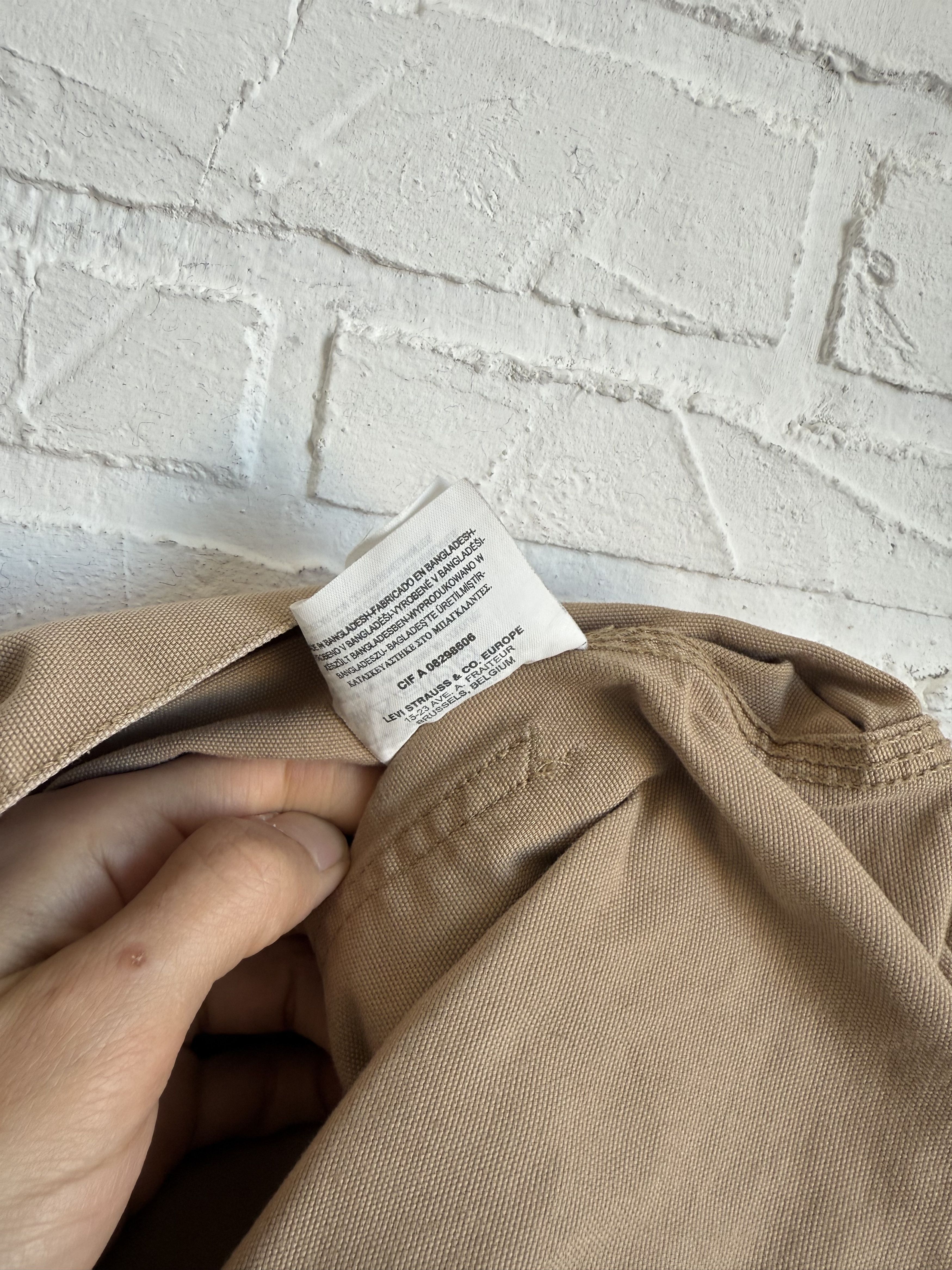 Japanese Brand × Levi's × Levi's Vintage Clothing Vintage Levi’s 591 carpenter cargo work pants Size US 32 / EU 48 - 9 Thumbnail