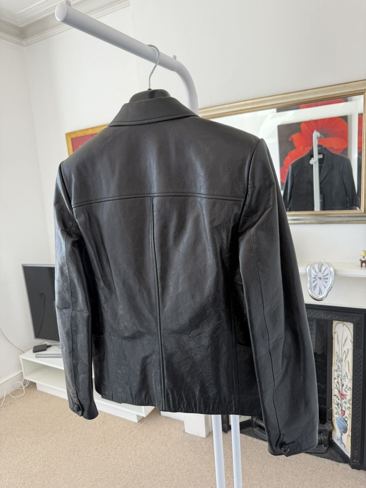 Saint Laurent Paris SS19 Saint Laurent Runway Western Leather Jacket Size US M / EU 48-50 / 2 - 7 Thumbnail