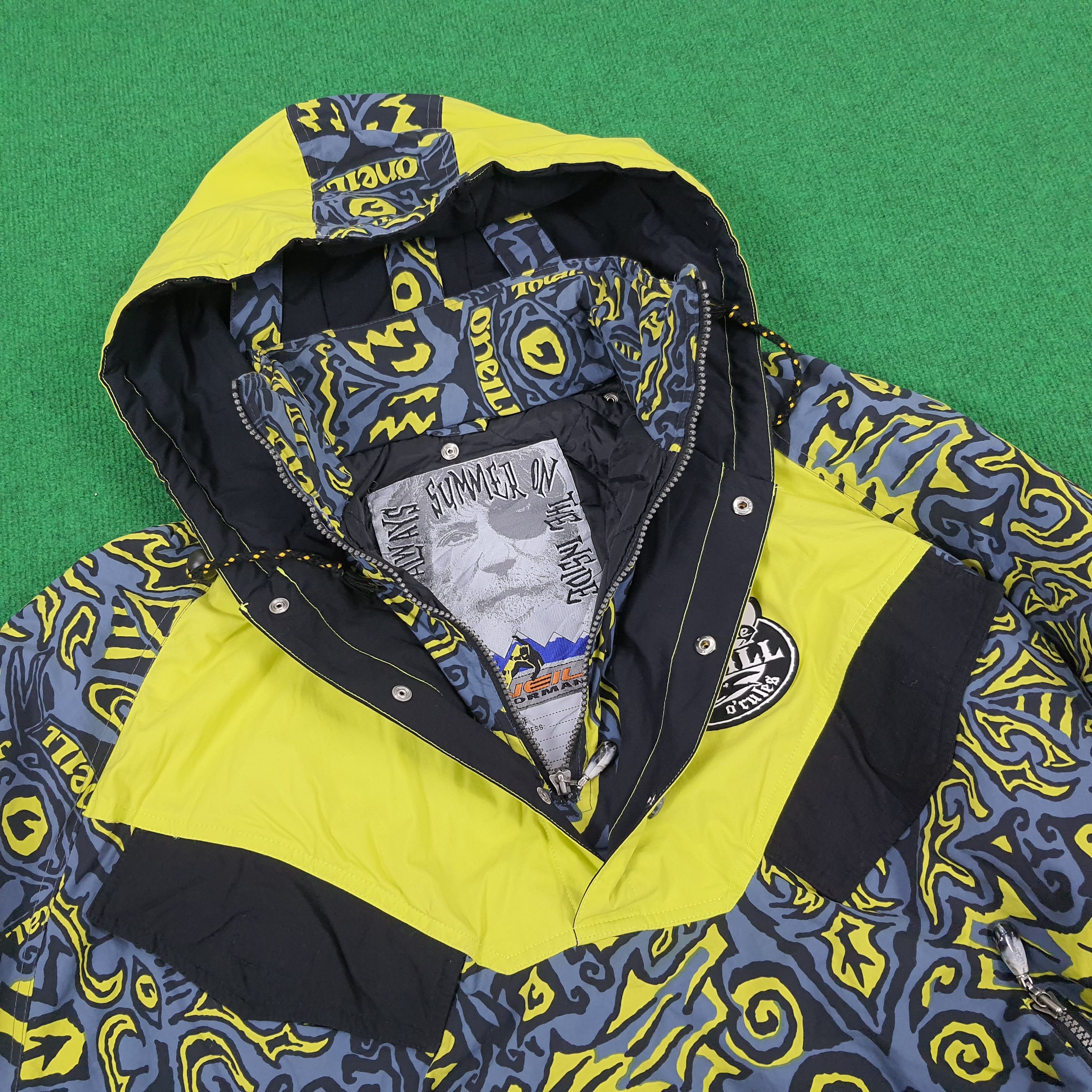 O'Neill Vintage O'neill X-Pression Half Zipper Jacket Size US XXL / EU 58 / 5 - 4 Thumbnail