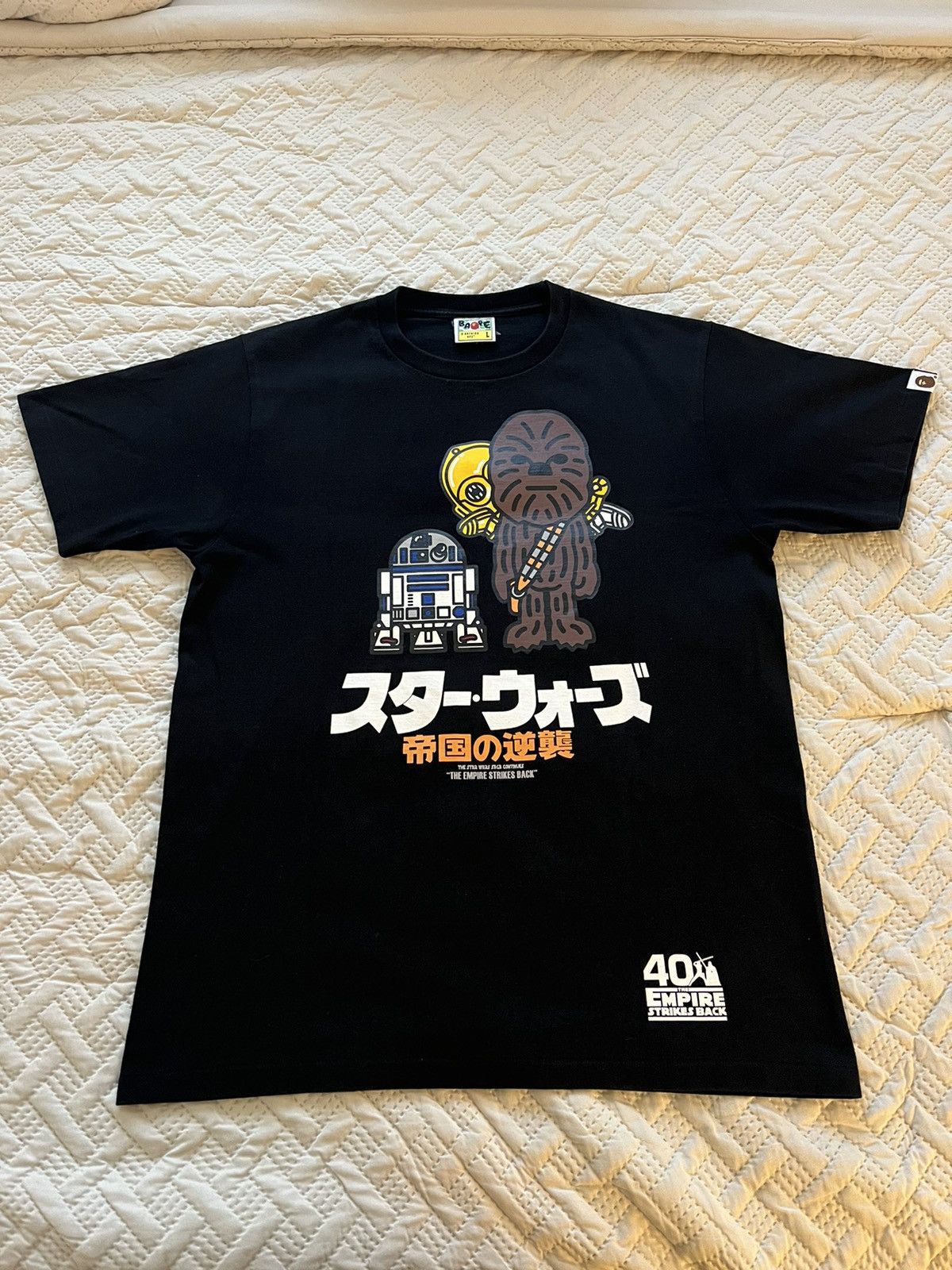 Bathing ape star wars t shirt hotsell