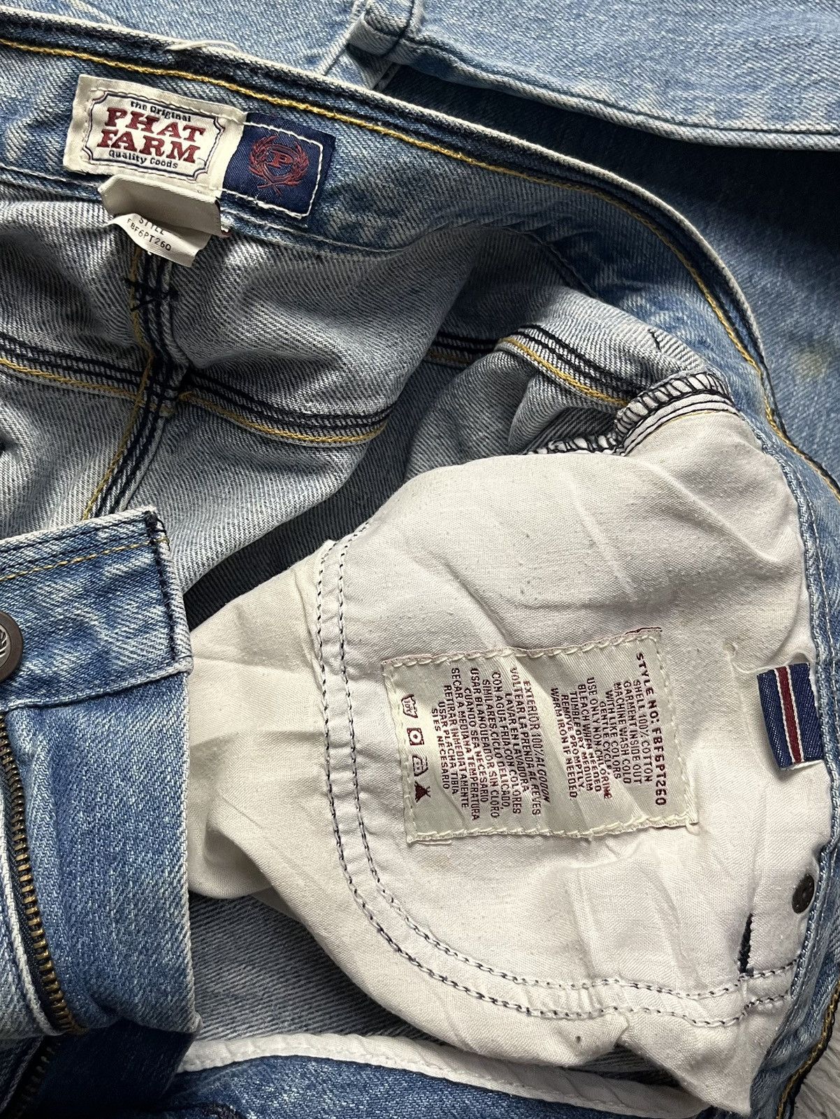 Phat Farm Vintage phatfarm jeans Size US 36 / EU 52 - 6 Thumbnail
