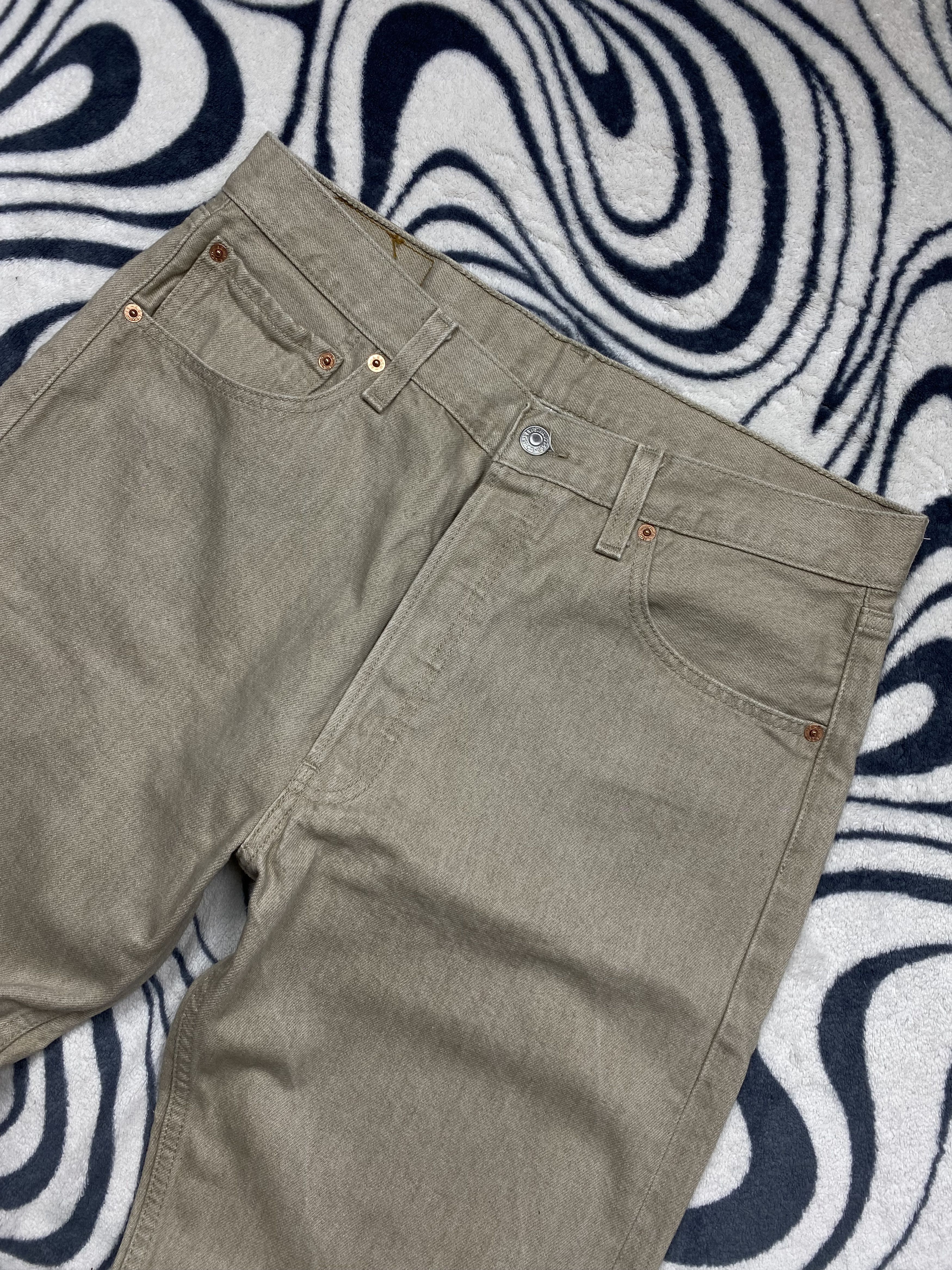 Levi's Levi's 501 Vintage Denim Pants Y2K Jeans Size US 34 / EU 50 - 6 Thumbnail