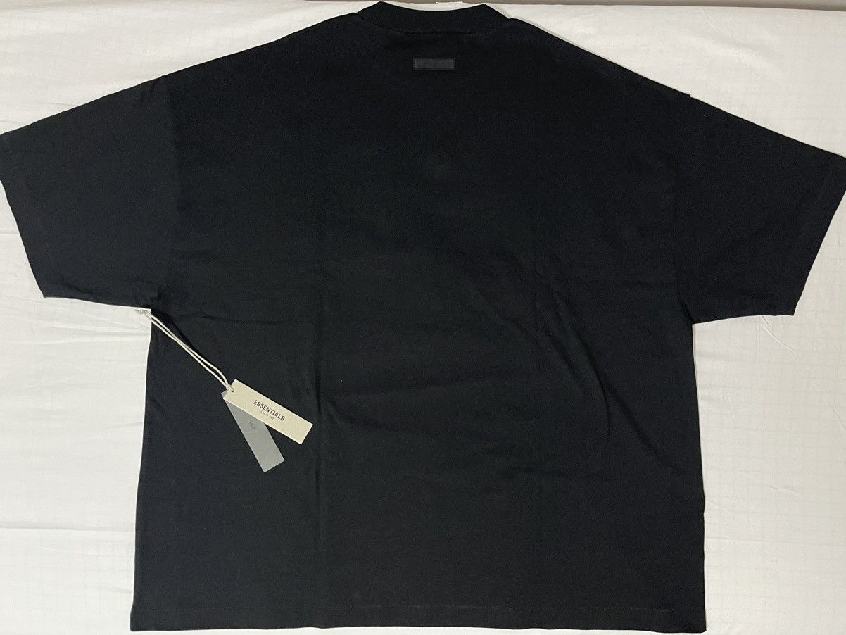 Essentials × Fear of God × Japanese Brand ✅Mr. Porter Exclusive✅Fear of God Essentials Black Tshirt Size US XL / EU 56 / 4 - 5 Thumbnail
