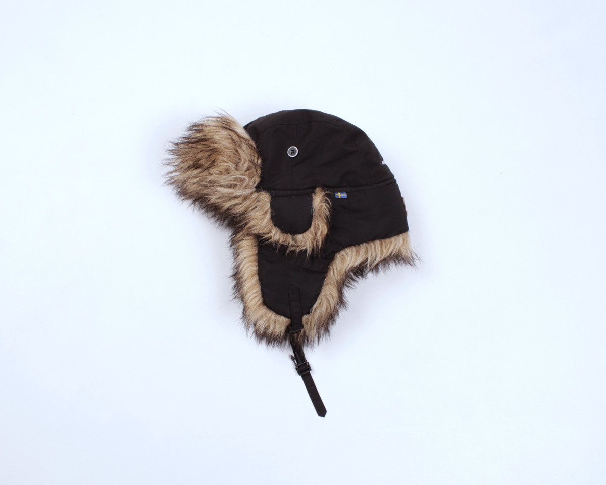 Fjallraven FJALLRAVEN 78210 Nordic Heater Black Trapper Hat Size ONE SIZE - 2 Thumbnail