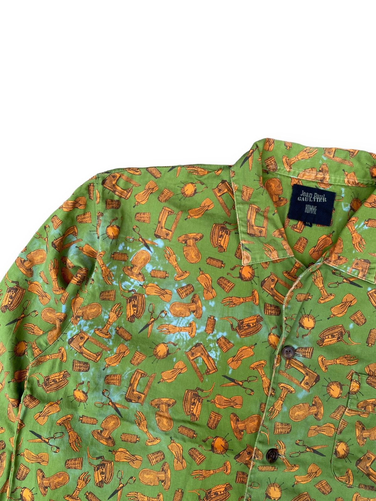 Jean Paul Gaultier Jean Paul Gaultier Multipocket Shirt. #C4 Size US L / EU 52-54 / 3 - 3 Thumbnail