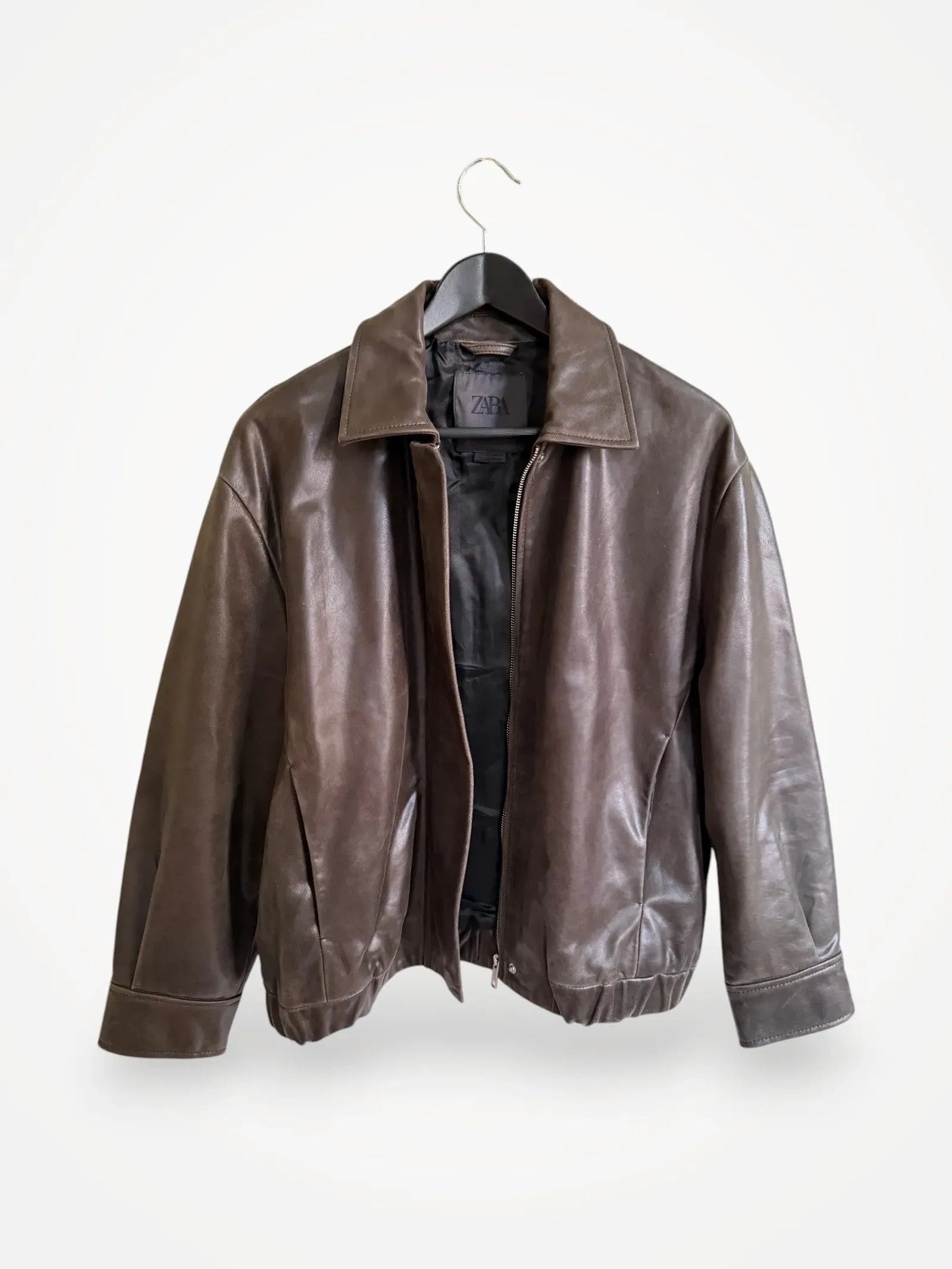 Zara Zara Leather Jacket Size M / US 6-8 / IT 42-44 - 1 Thumbnail