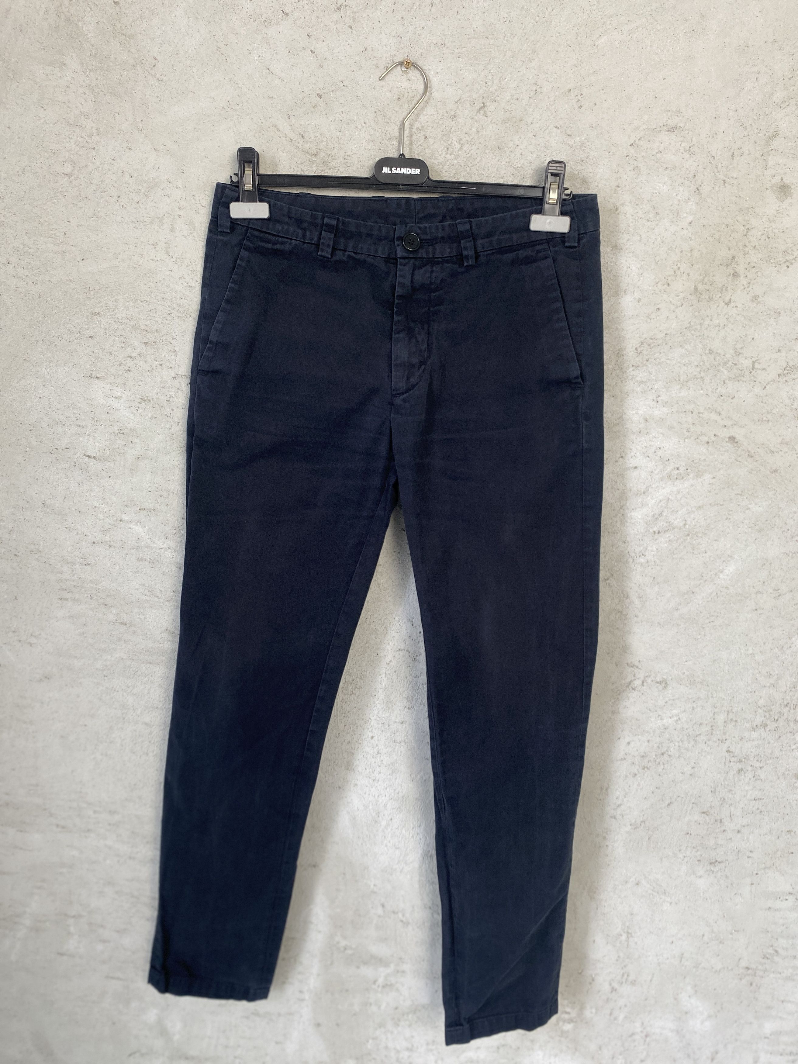 Arket Arket organic cotton twill trousers pants casual slim fit Size US 30 / EU 46 - 1 Thumbnail
