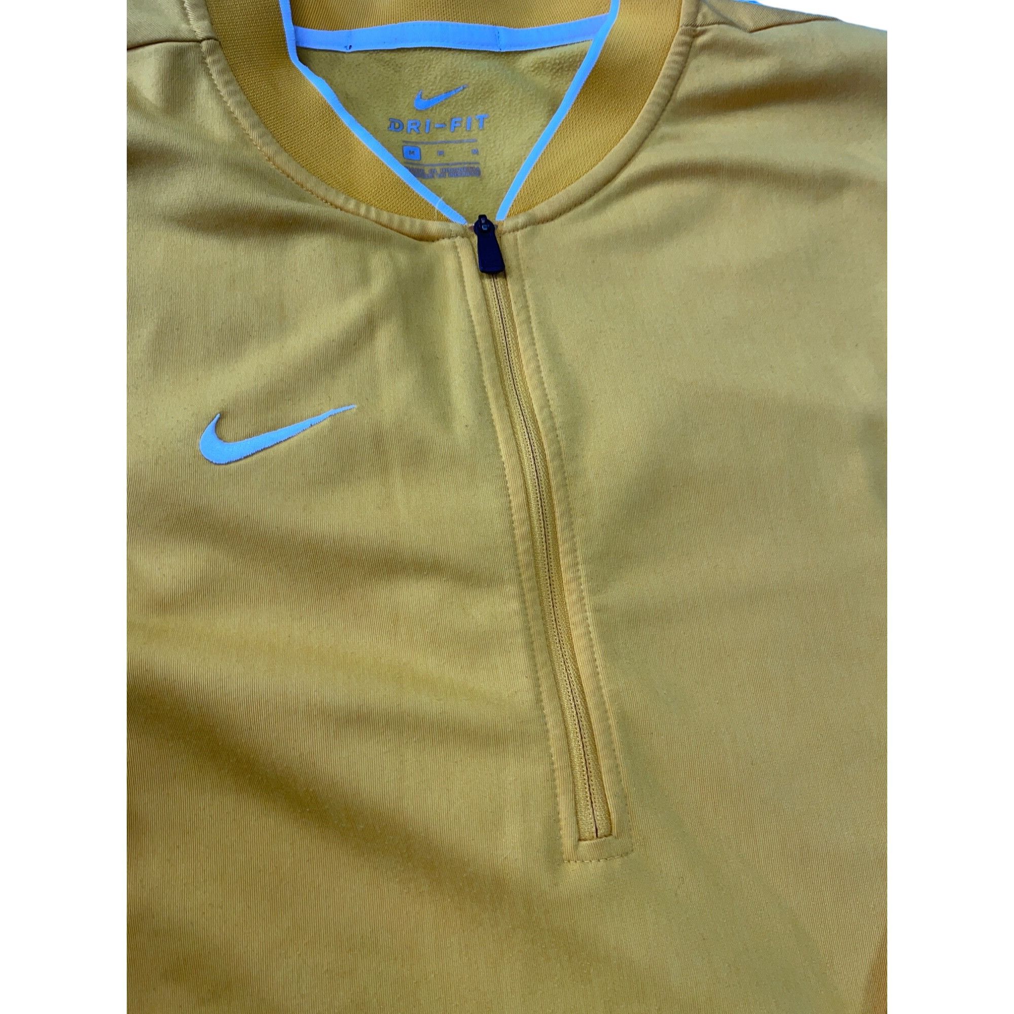 Nike Nike Dri-FIT Mens Long Sleeve Quarter-Zip Athletic Sweater S Size US M / EU 48-50 / 2 - 6 Thumbnail
