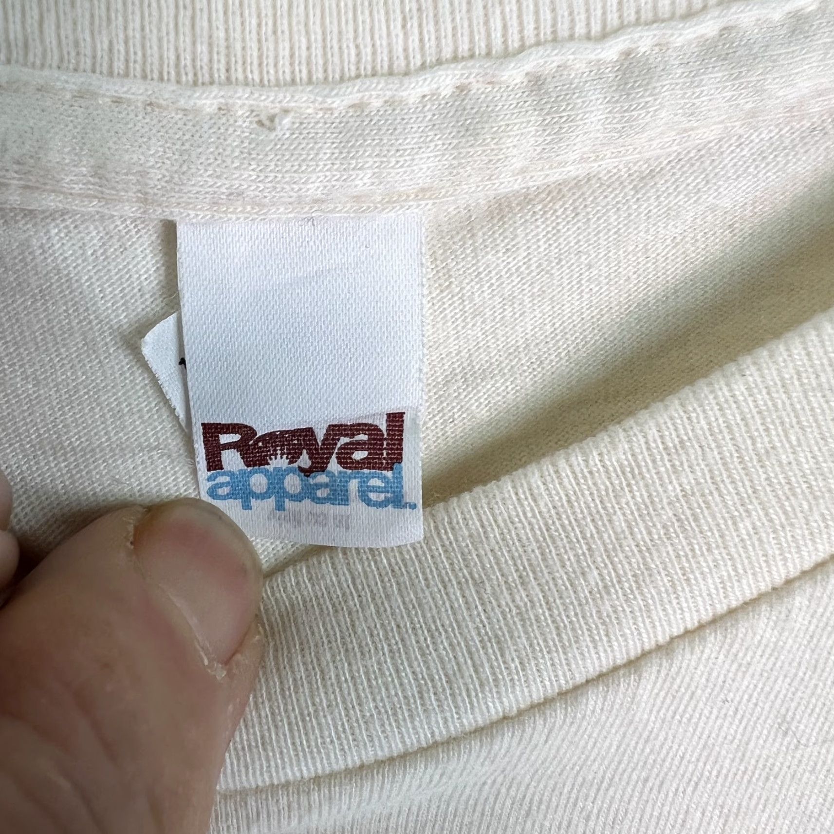 Vintage VINTAGE Nike Evolver 2008 Royal Apparel Mens Short Sleeves White T Shirt SZ Large Size US L / EU 52-54 / 3 - 4 Thumbnail