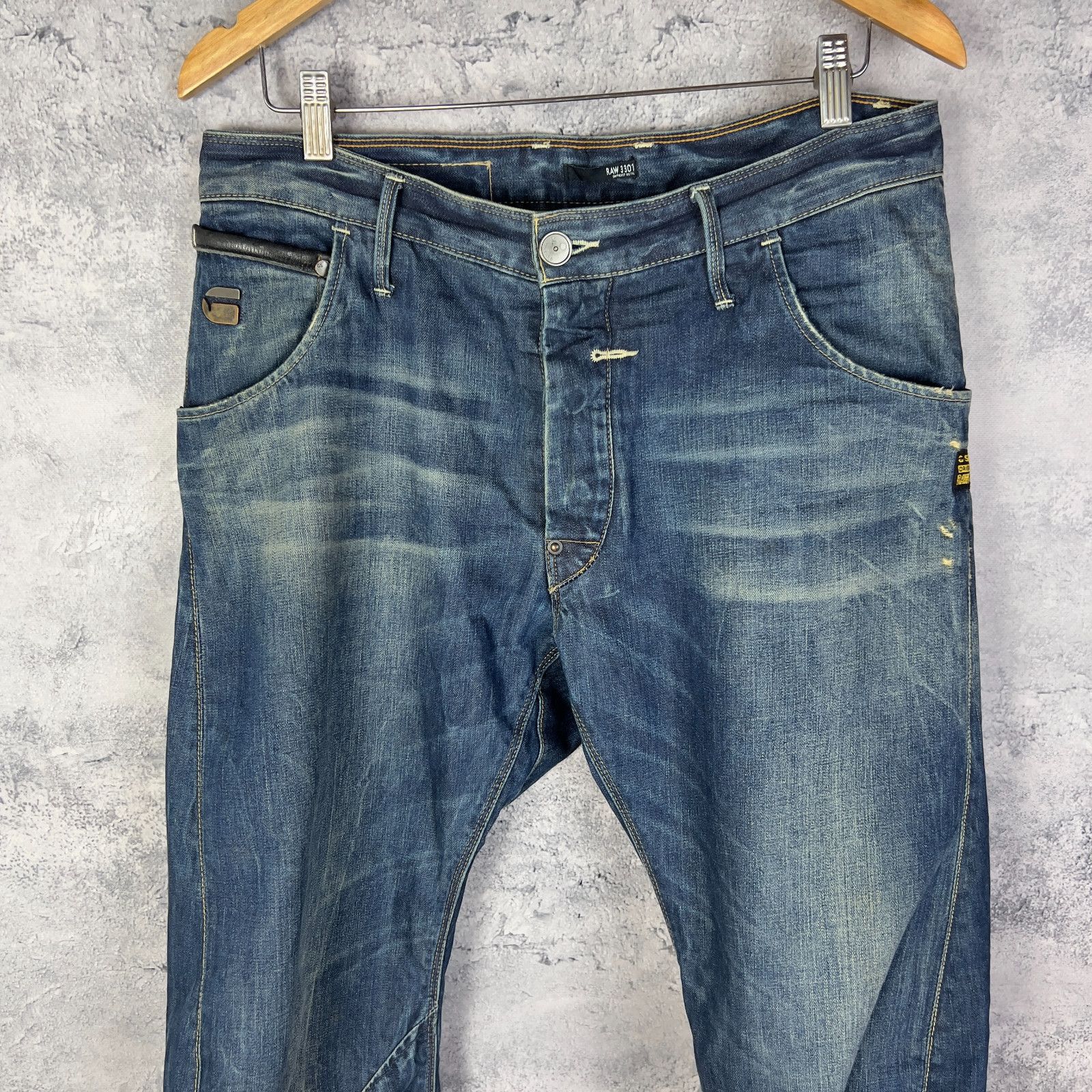 G-Star G-Star Jeans Men's Size 33 Blue Cotton ` Size US 33 - 2 Thumbnail