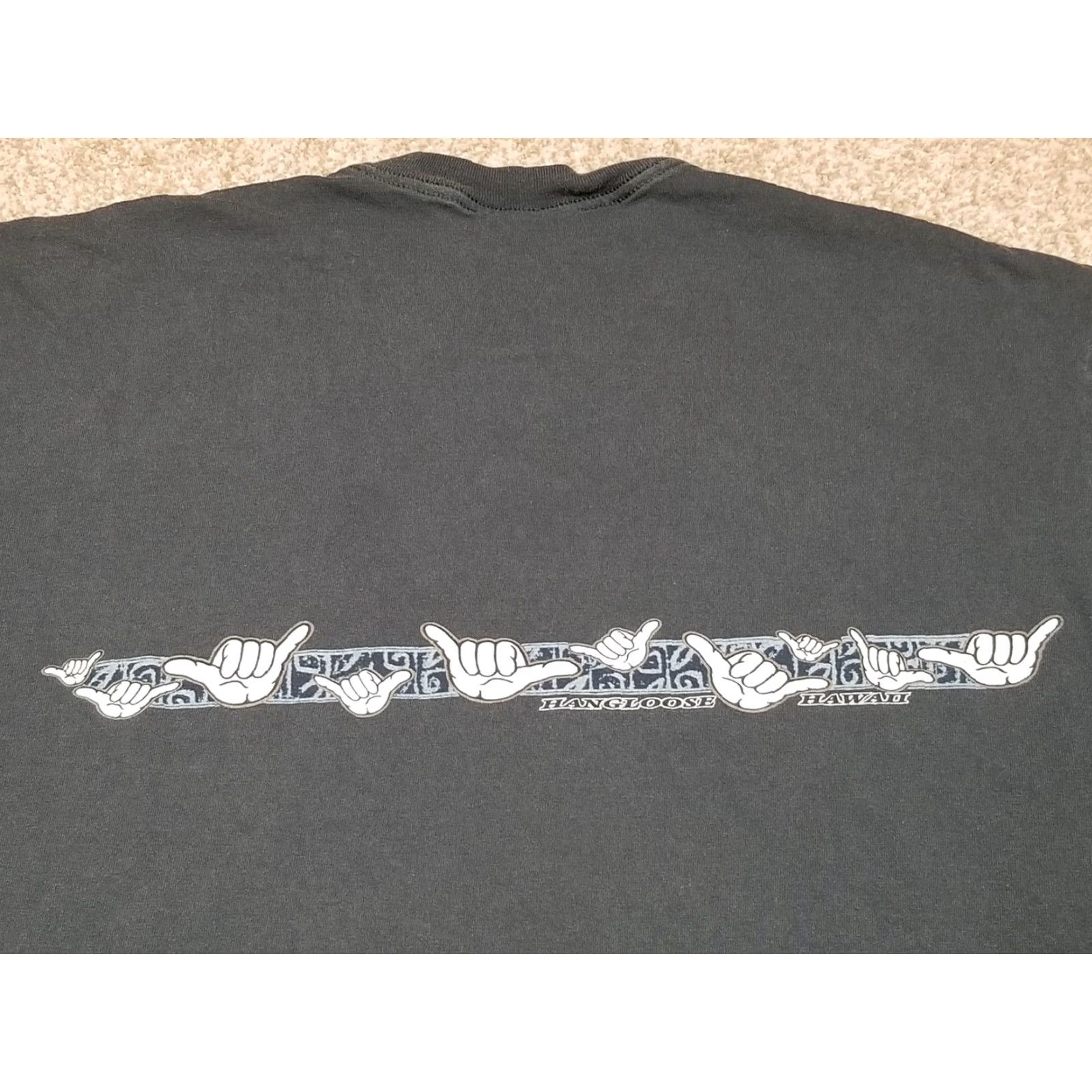 Vintage VINTAGE Hang Loose Hawaii Shirt Mens XL Blue Single Stitch SOF TEE USA Shirt Mens XL Blue Hawaiian Graphic Print Vintage 90s Mens Size US XL / EU 56 / 4 - 6 Thumbnail