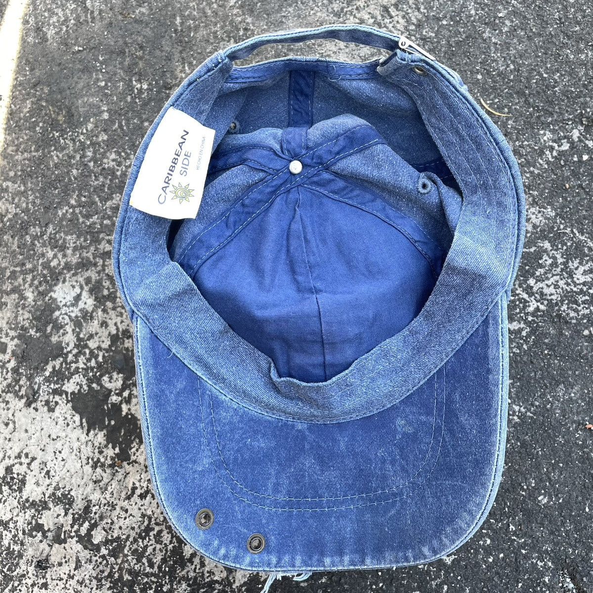 If Six Was Nine Sick Riviera maya distresses hat Size ONE SIZE - 8 Thumbnail