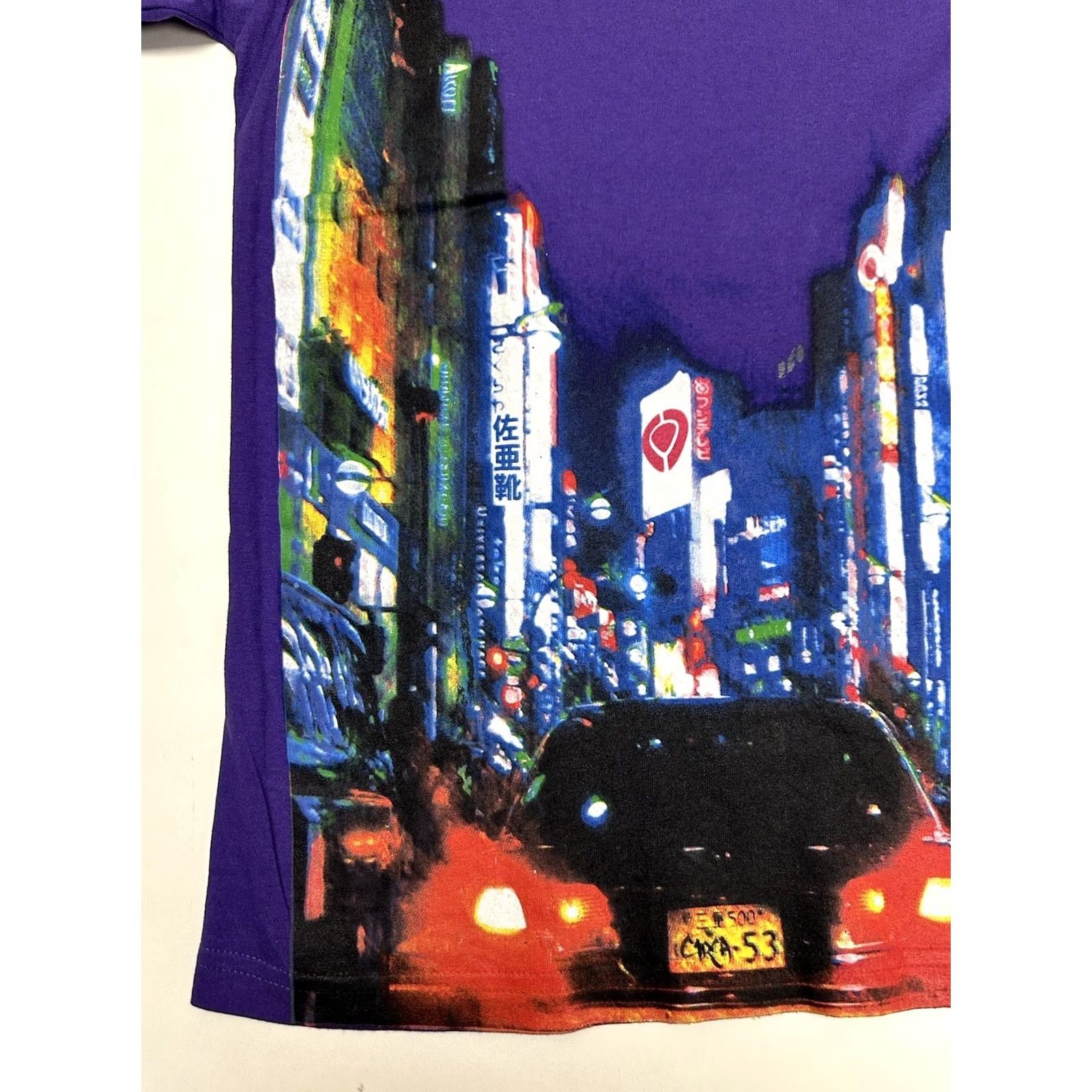 Vintage VINTAGE Circa Footwear Shirt Adult Large Purple City Skate Tee Size US L / EU 52-54 / 3 - 3 Thumbnail