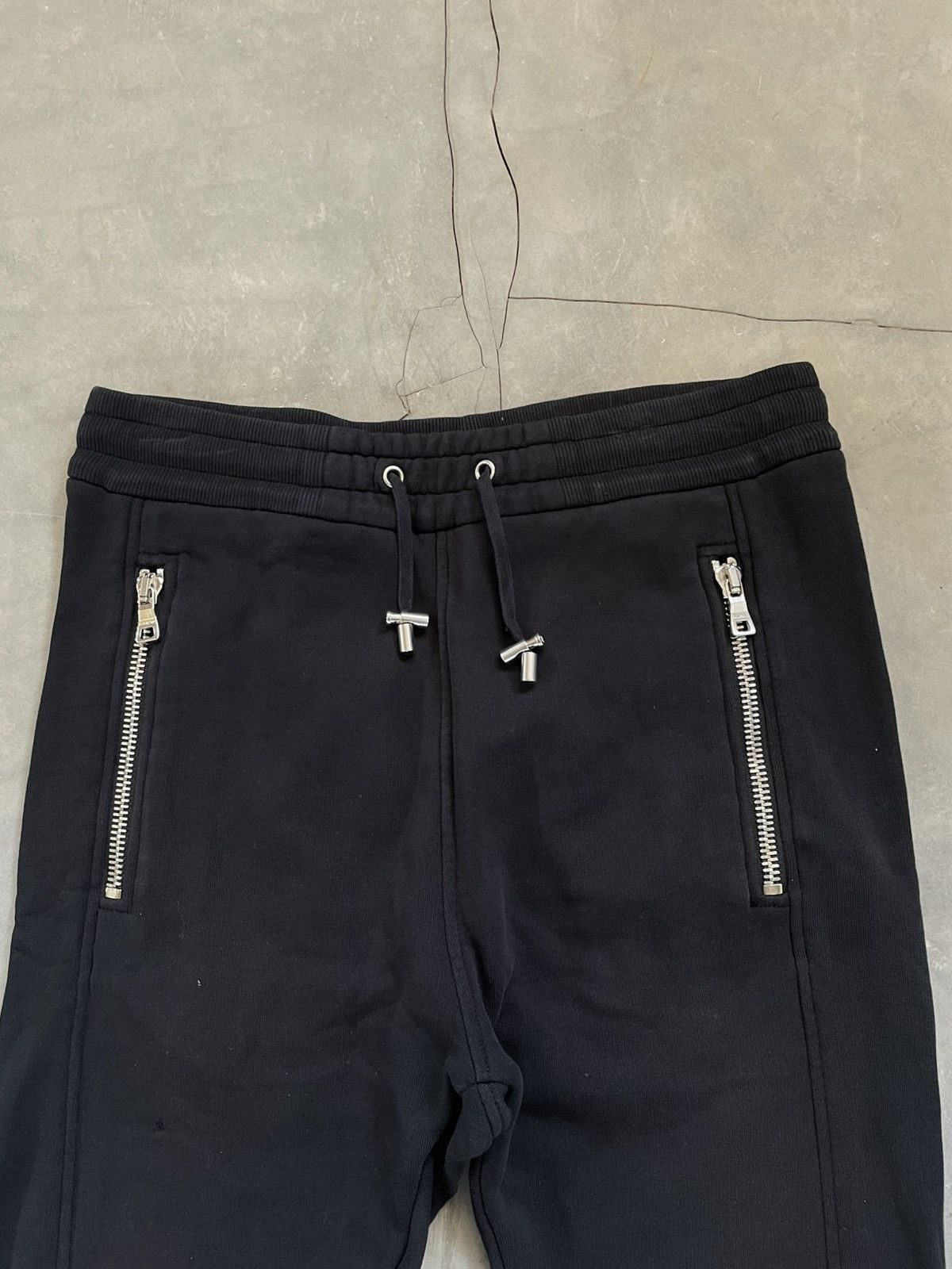 Balmain Balmain Biker Embossed Sweatpants Black Size US 30 / EU 46 - 4 Thumbnail