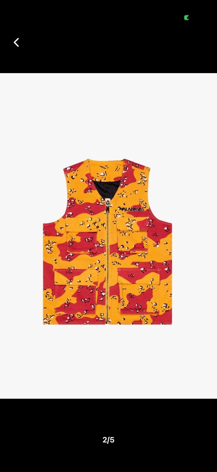 Valabasas "BATTALION" VEST BADLAND CAMO Size US M / EU 48-50 / 2 - 3 Thumbnail