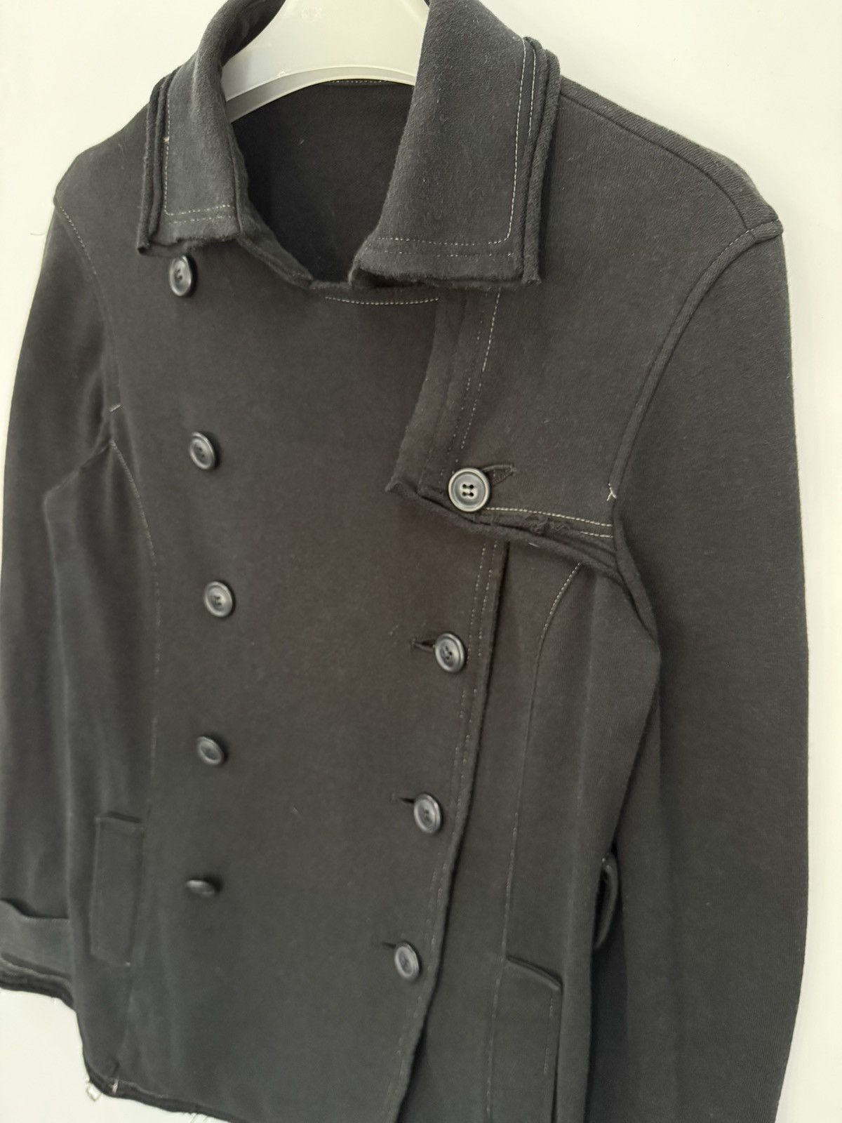 Issey Miyake 🔥 Ajouter Japan Designer Double Breasted Sweat Jacket Size S / US 4 / IT 40 - 4 Thumbnail