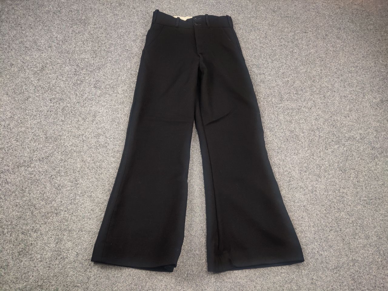 Vintage Vintage 60s Trouser Serge Fly Front Army Wool Military Pants Size US 30 / EU 46 - 3 Thumbnail