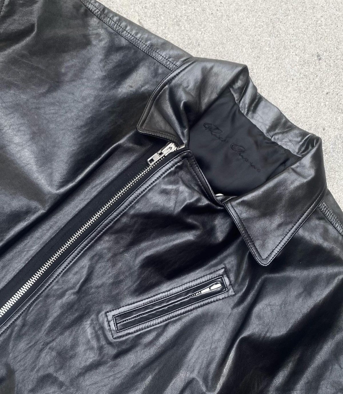Rick Owens RICK OWENS “CYCLOPS” SLEEVELESS STOOGE JACKET Size US S / EU 44-46 / 1 - 6 Thumbnail