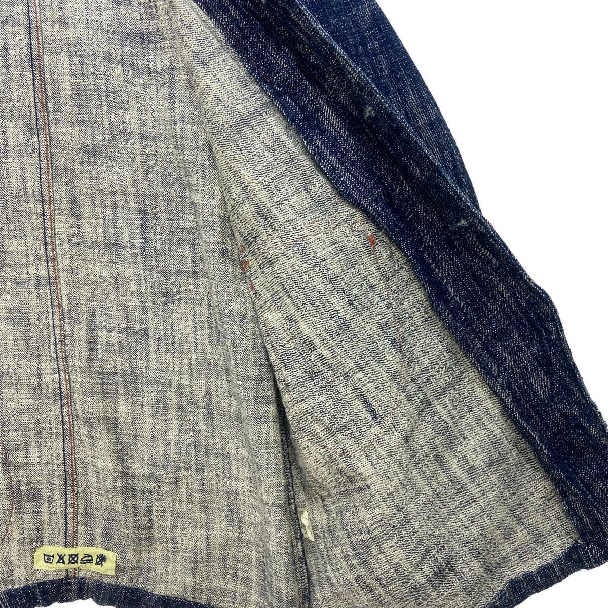 KATO Vtg Kato Tool Project Traditional Boro Sashiko French Worker Size US S / EU 44-46 / 1 - 23 Thumbnail