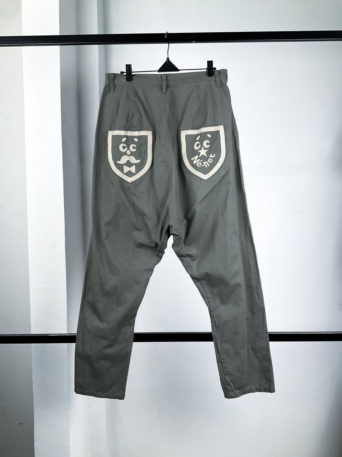 Issey Miyake Rare Vintage Japanese Brand Ne-Net Issey Miyake Pants 1990s Size US 32 / EU 48 - 1 Thumbnail