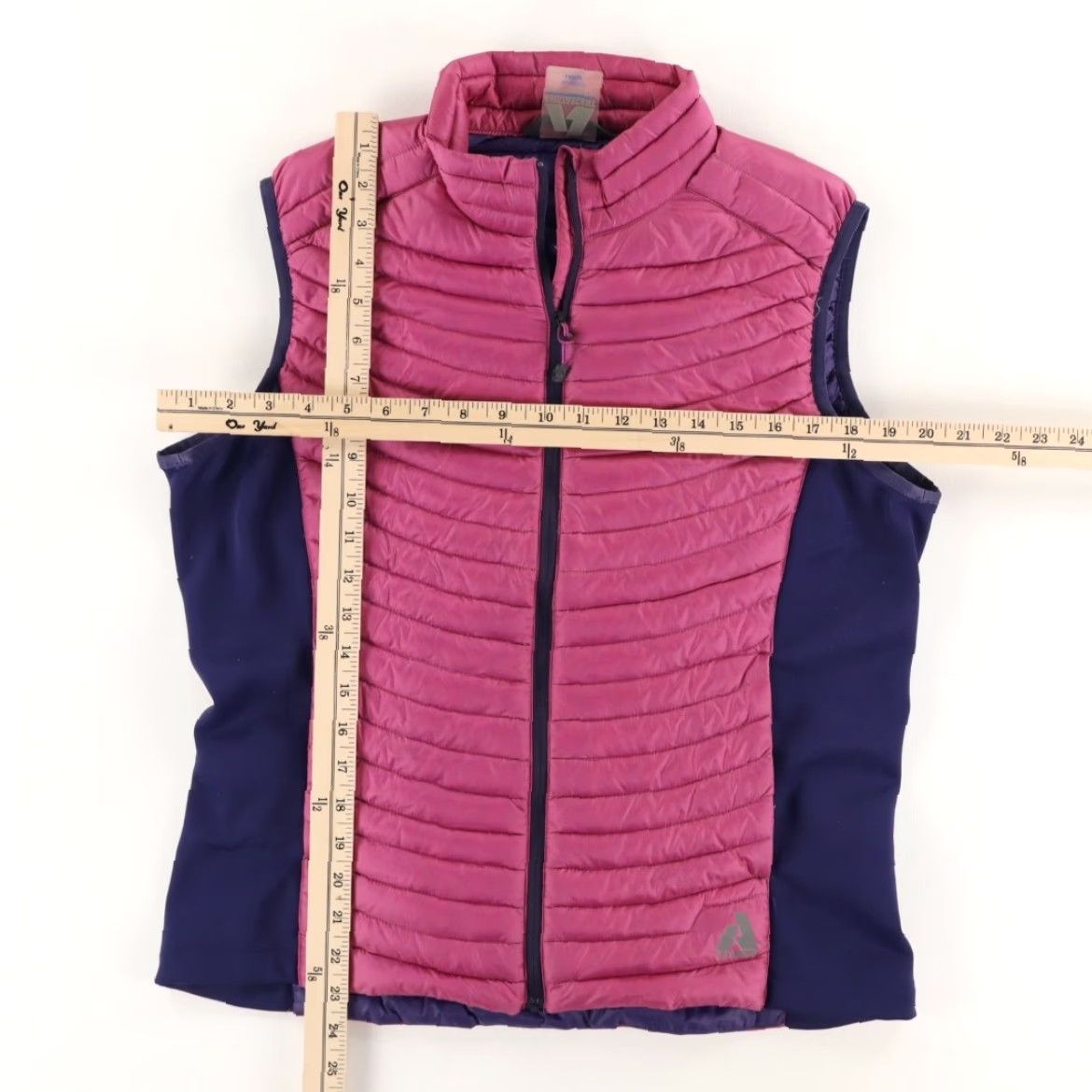 Eddie Bauer Eddie Bauer EB800 First Ascent Vest Colorblock Mock Jacket Pink Women's L Shirt Jacket Size L / US 10 / IT 46 - 3 Thumbnail