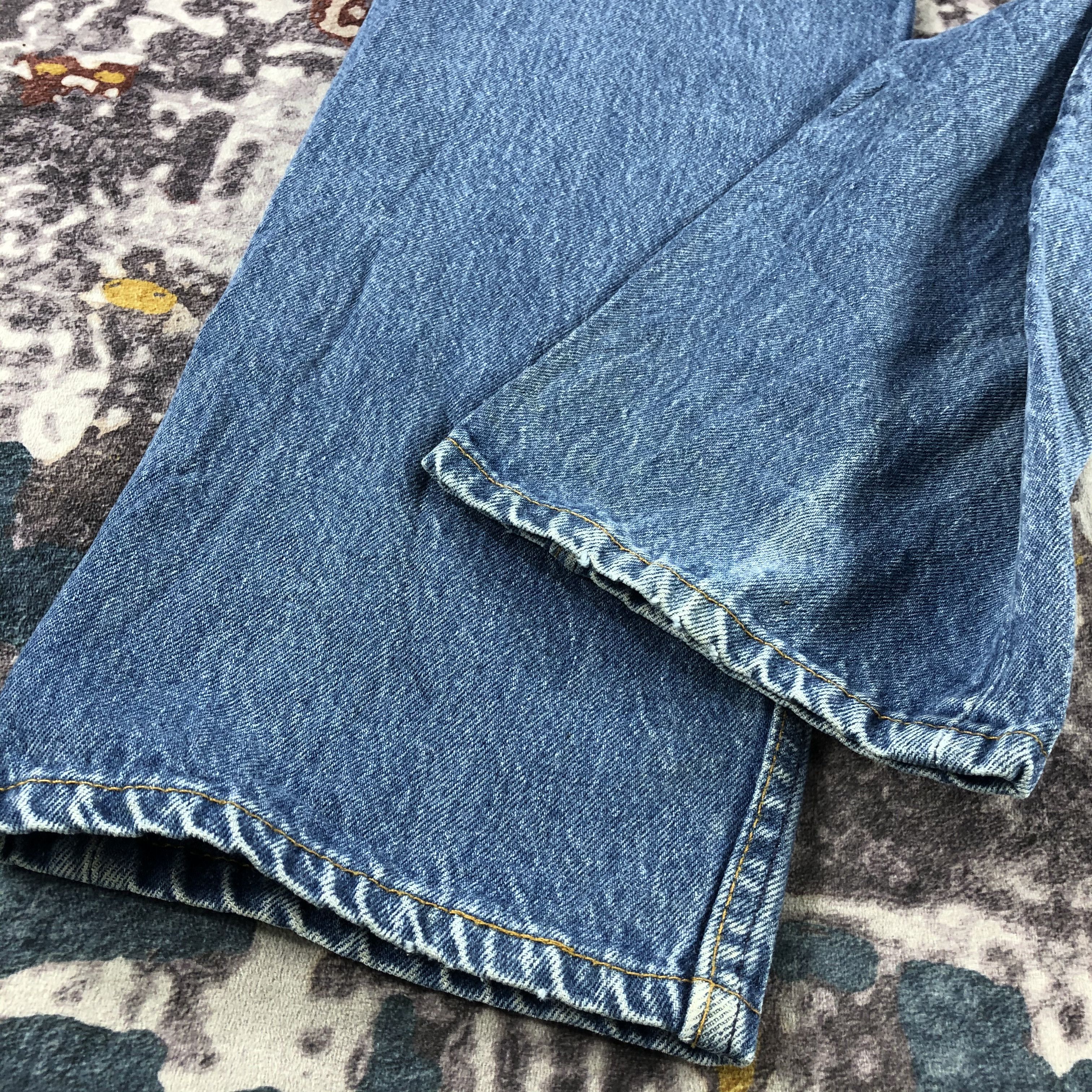 Levi's Vintage 90s Stone Wash Levis 501 Jeans-JM3168 Size US 31 - 4 Thumbnail