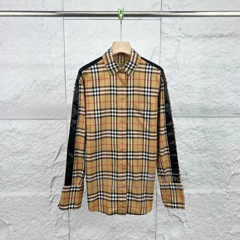Burberry Burberry Women's Khaki Cotton Shirt. Size XXS / US 00 / IT 34 - 1 Thumbnail