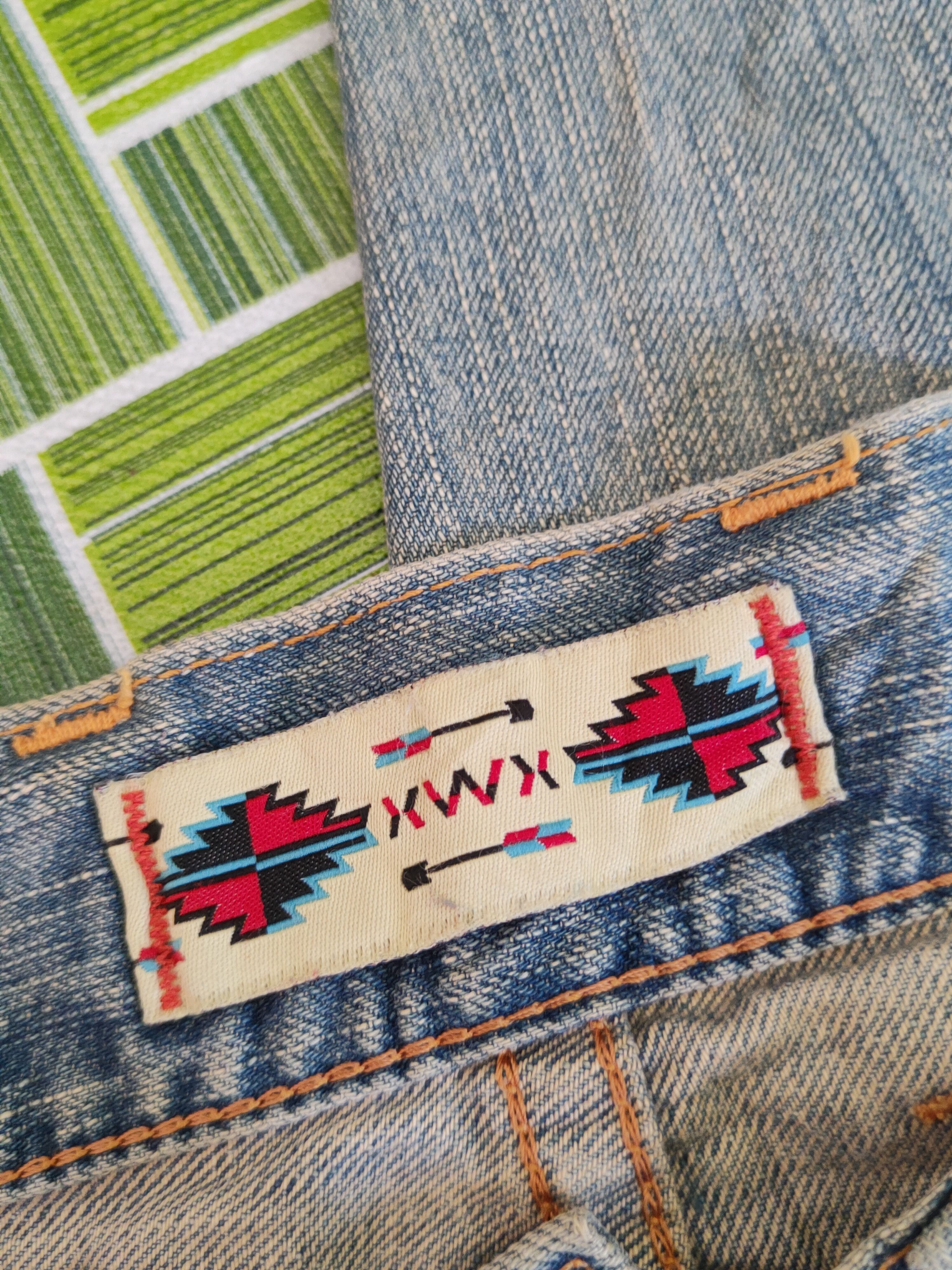 Edwin Edwin Blue Faded Distressed Ripped Jeans #S1768 Size US 32 / EU 48 - 16 Thumbnail