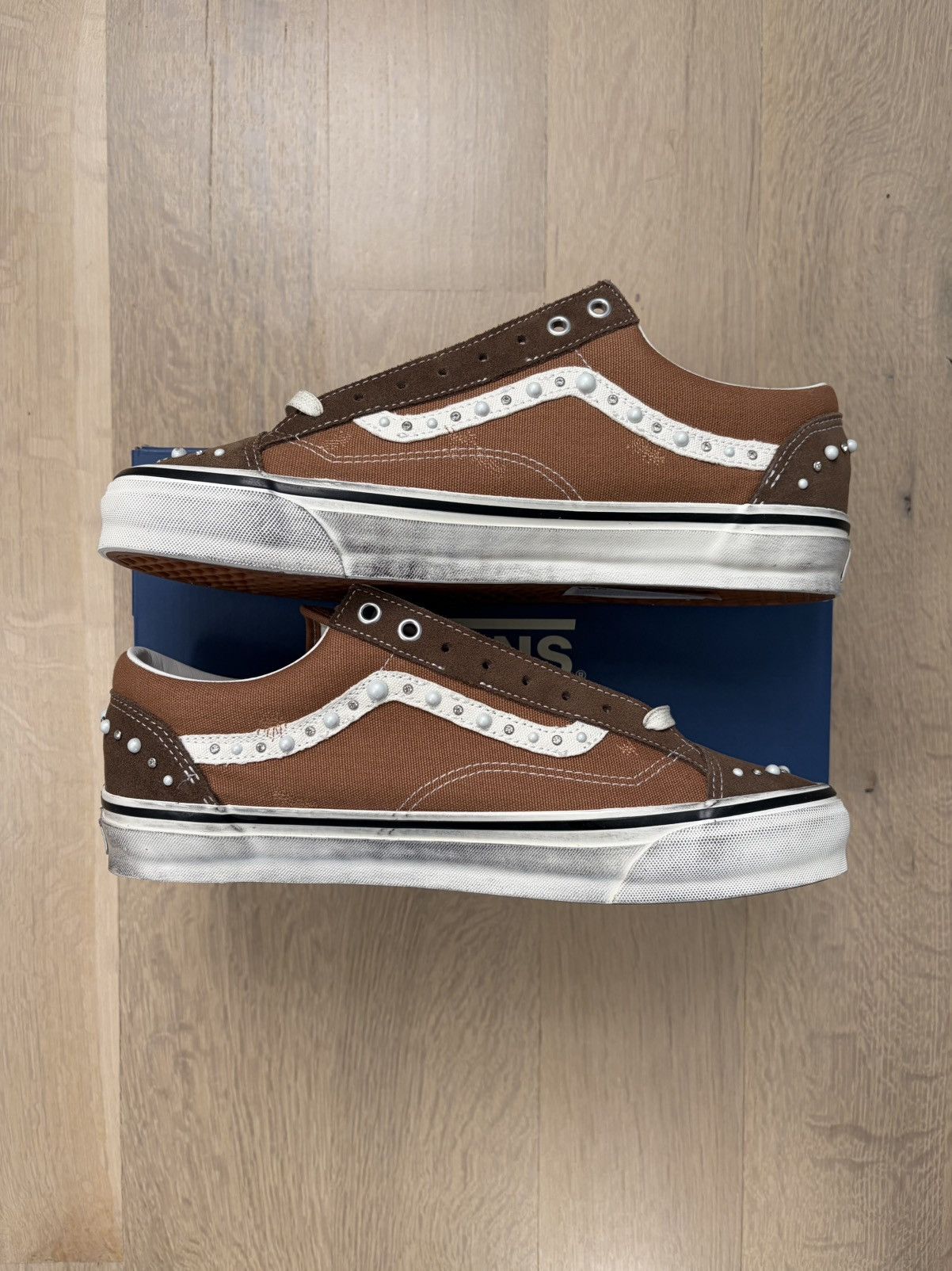 Vans Vans Old Skool 36 LX Pearlized Pack Vintage Cocoa Brown Size US 12 / EU 45 - 3 Thumbnail