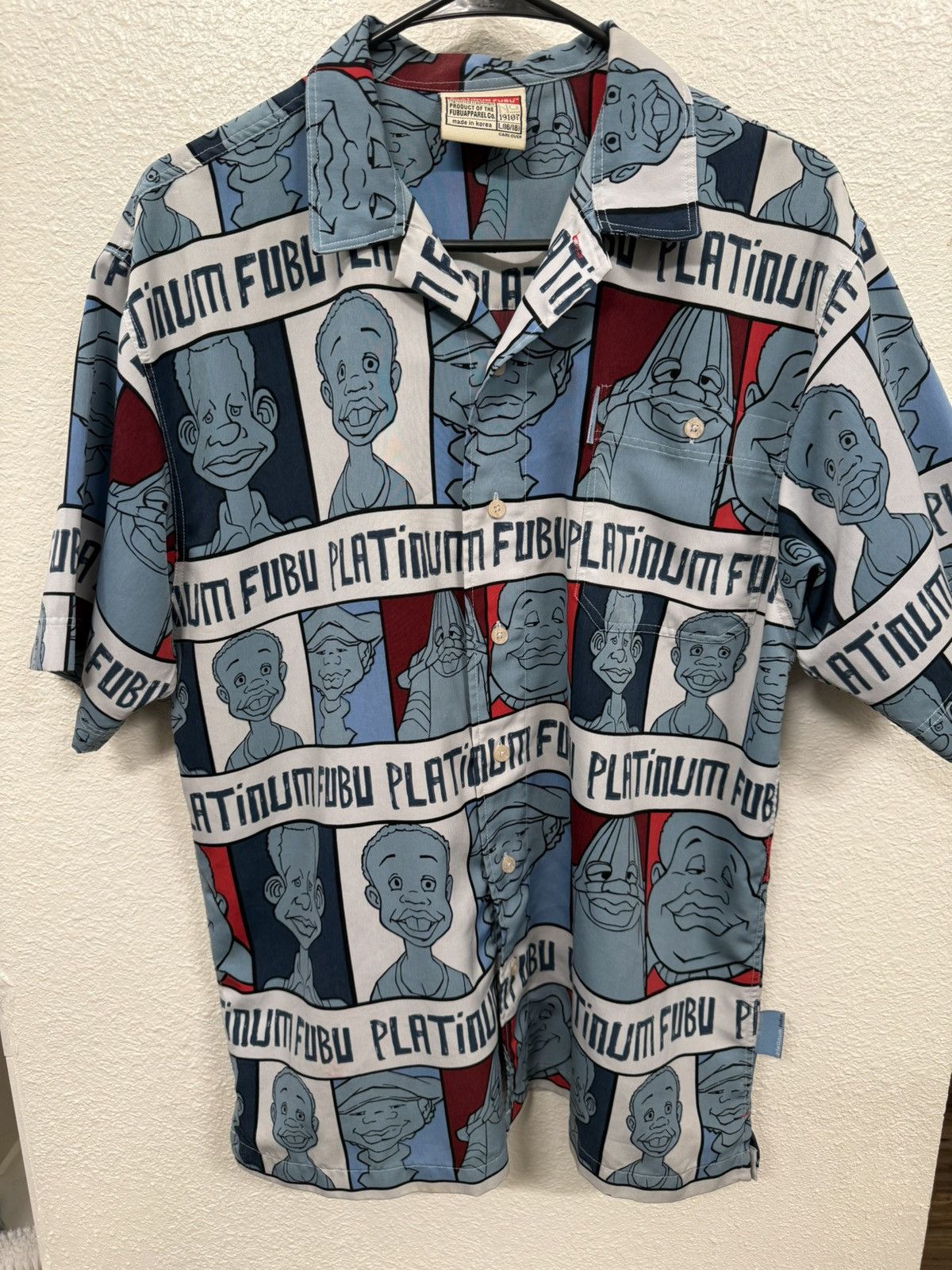 Fubu Fat Albert x Platinum FUBU Shirt Size US M / EU 48-50 / 2 - 1 Thumbnail