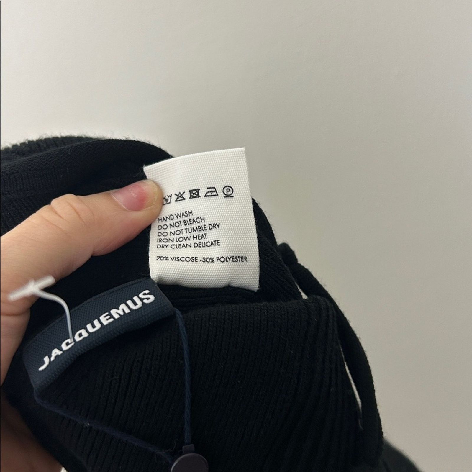 Jacquemus Jacquemus Black Le Body Short Bodysuit NWT Size 26" / US 2 / IT 38 - 8 Thumbnail
