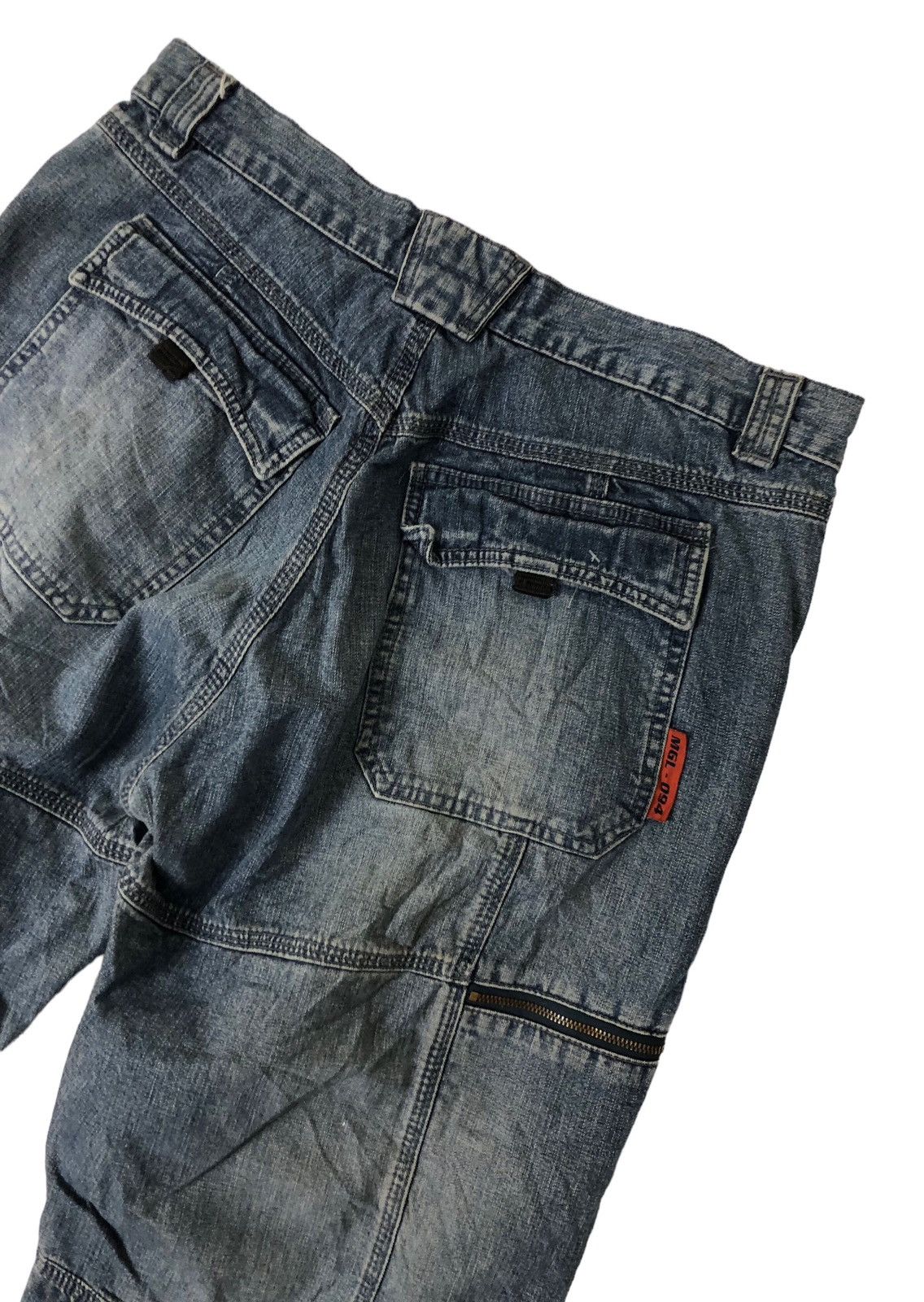 Vintage Japan Brand Mogul Baggy Hip Hop Jeans Size US 33 - 9 Thumbnail